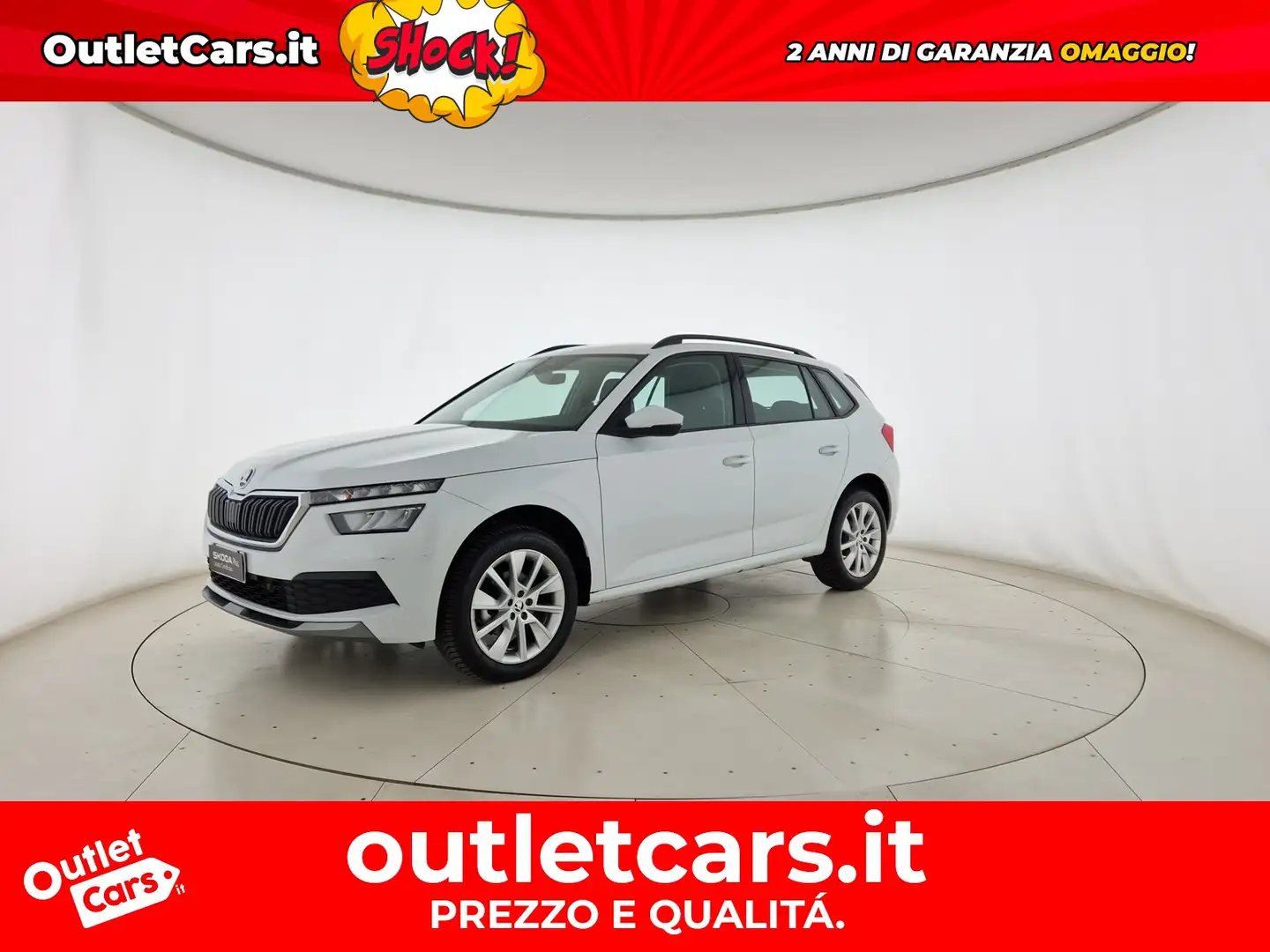 Skoda Kamiq 1.0 tsi ambition 95cv Bianco - 1