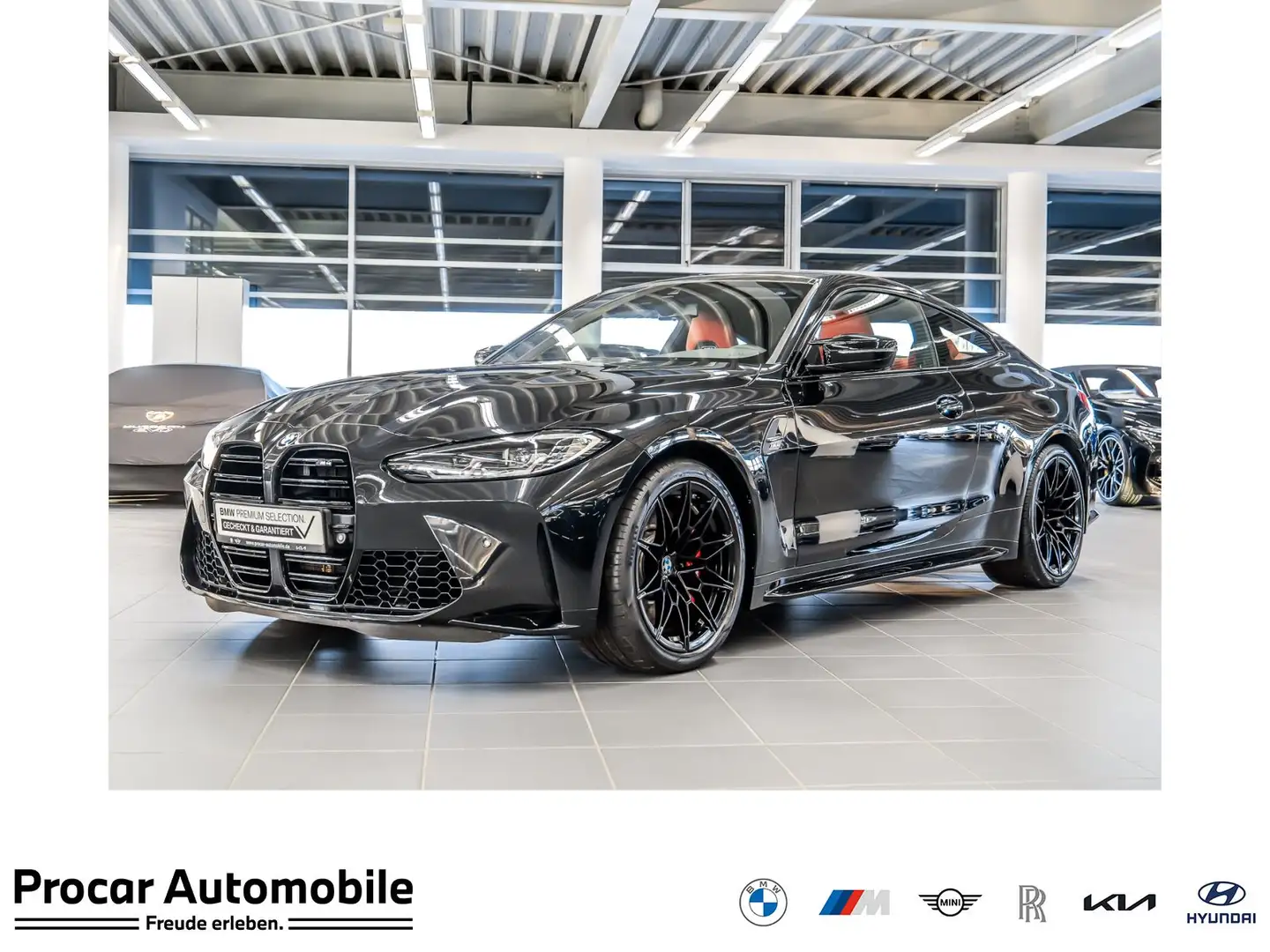 BMW M4 Coupé M Sport NAVI Sound Syst. PDC V+H DAB Schwarz - 1