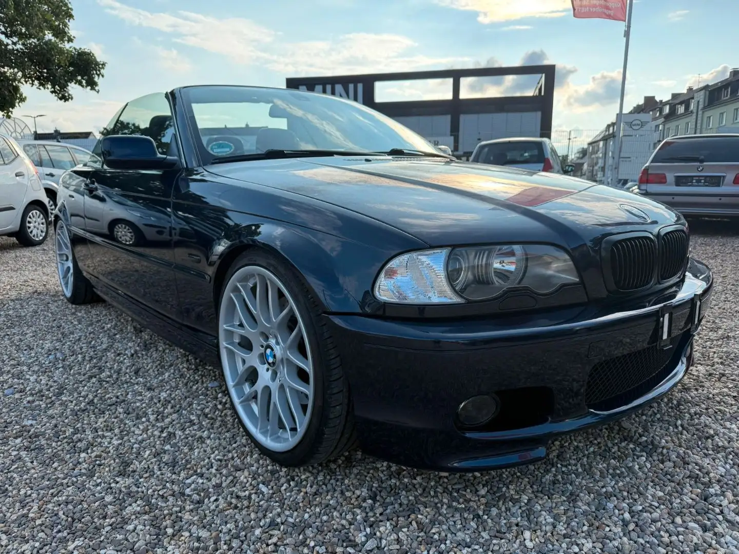 BMW 330 Baureihe 3 Cabrio 330 Ci Automatik/ Hardtop Albastru - 2
