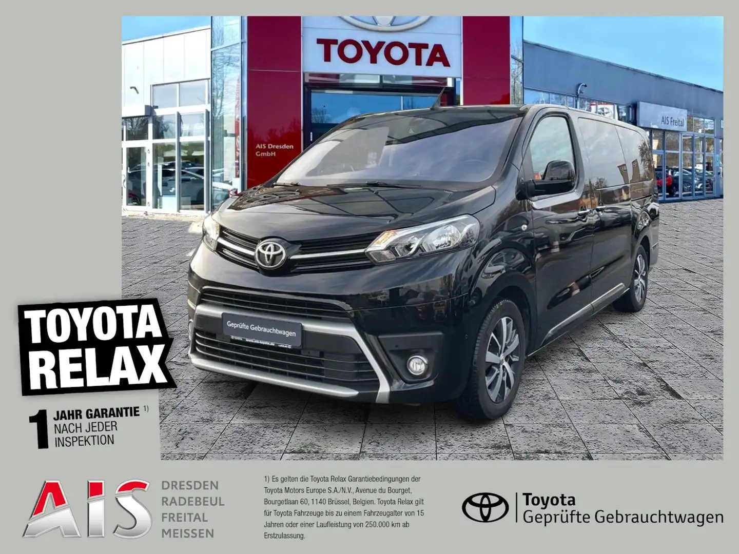 Toyota Proace Verso 2.0 D-4D L2 D Team Deutschland ACC Schwarz - 1