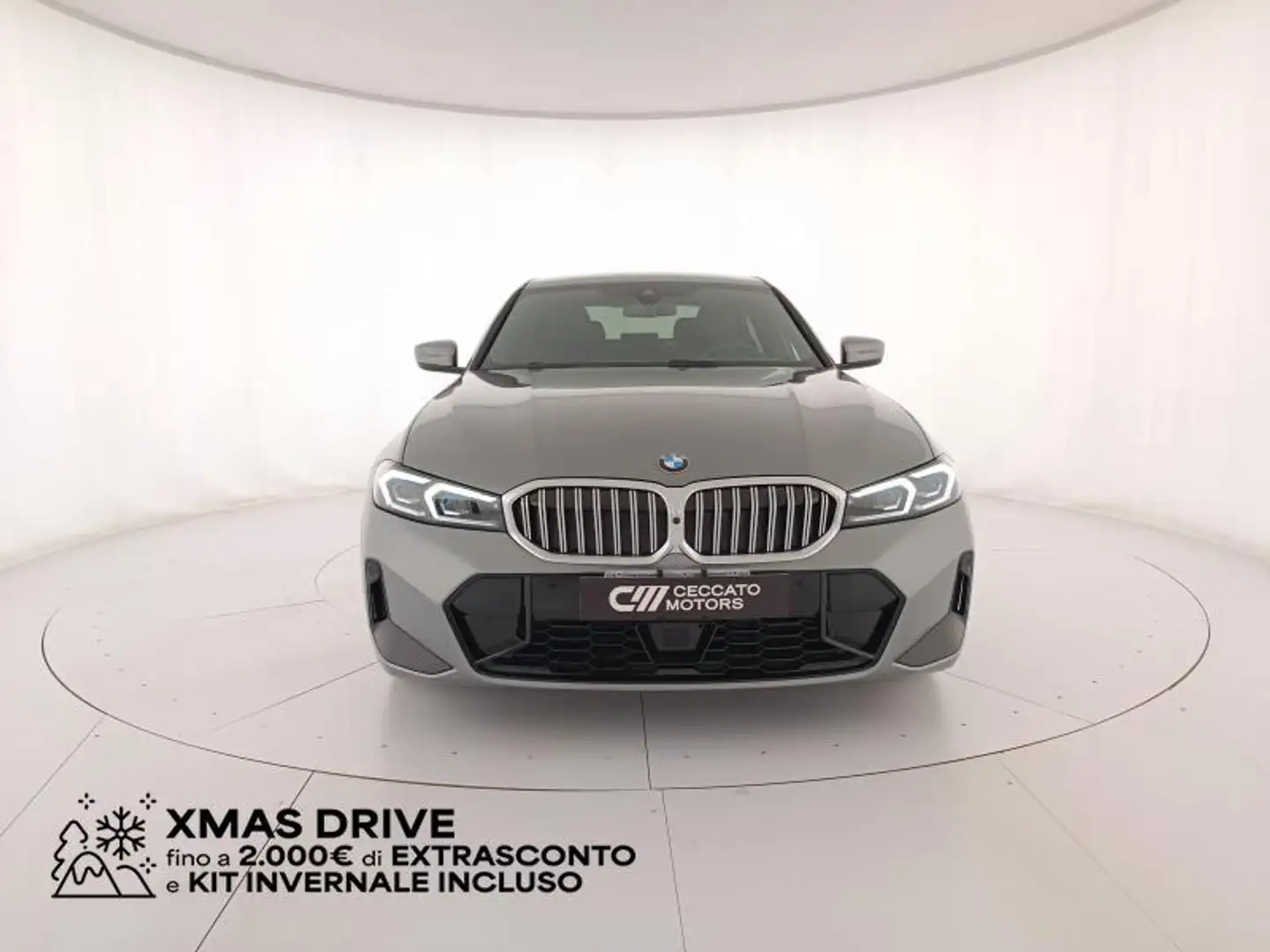 BMW 320 d mhev 48V Msport xdrive auto Grigio - 2
