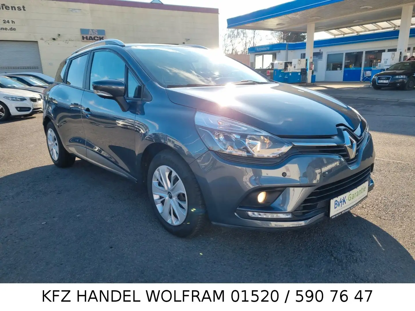 Renault Clio IV 0.9 Limited NUR 27.000KM 1 Halter, Navi Gris - 1