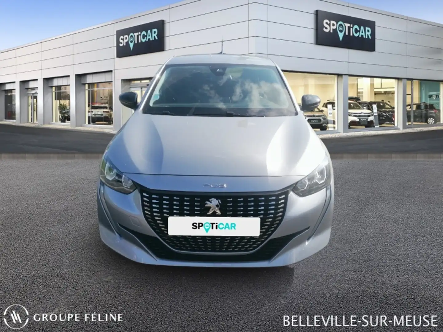 Peugeot 208 1.2 PureTech 100ch S\u0026S Allure Gris - 2