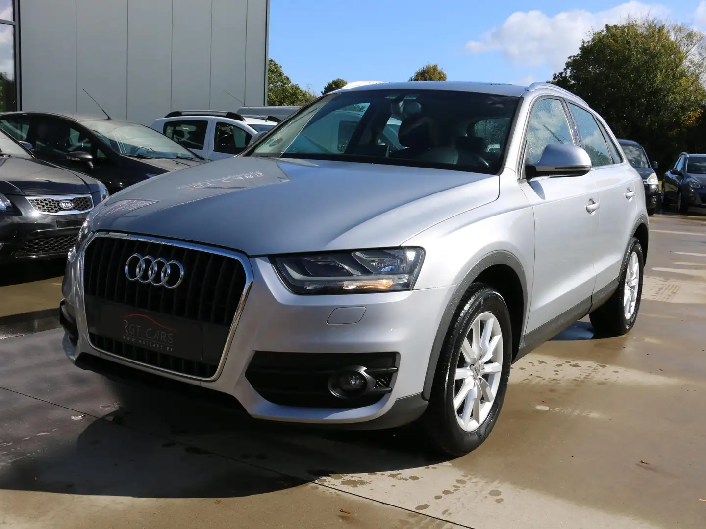 Audi Q3 2.0 TDI FULL OPTIONS+ 1 jaar garantie traxio Gris - 2