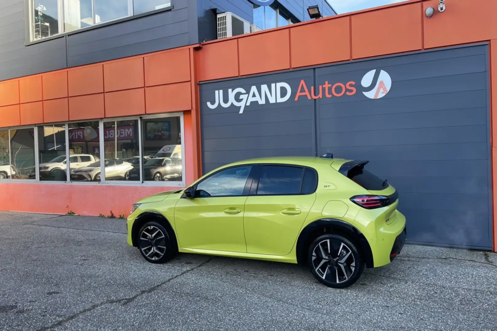 Peugeot 208 HYBRID 136 E-DCS6 GT PLUS Jaune - 2