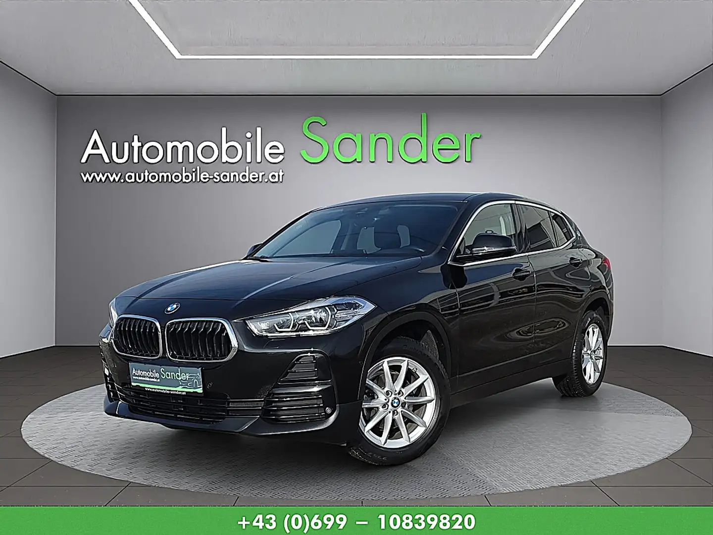 BMW X2 sDrive Aut. Advantage*1.BESITZ/HEAD-UP/KEYLESS* Schwarz - 1