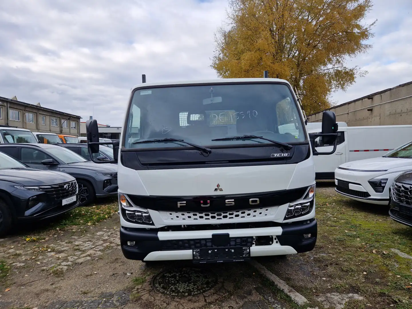 Fuso CANTER 7C18/2800 MEILLER Dreiseitenkipper Weiß - 2