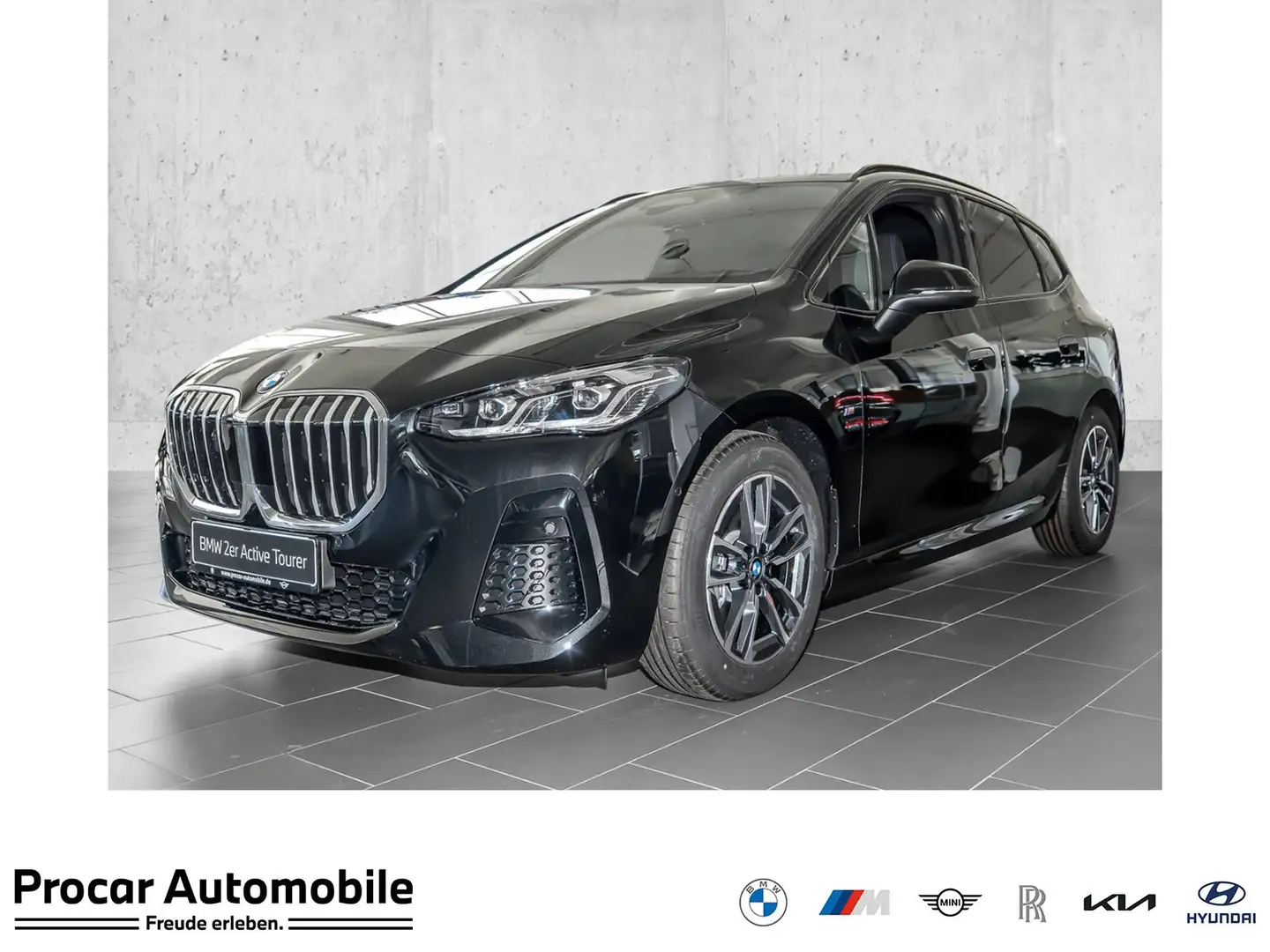 BMW 218 i M Sport AHK DA Kamera AdaptLED Massage Schwarz - 1