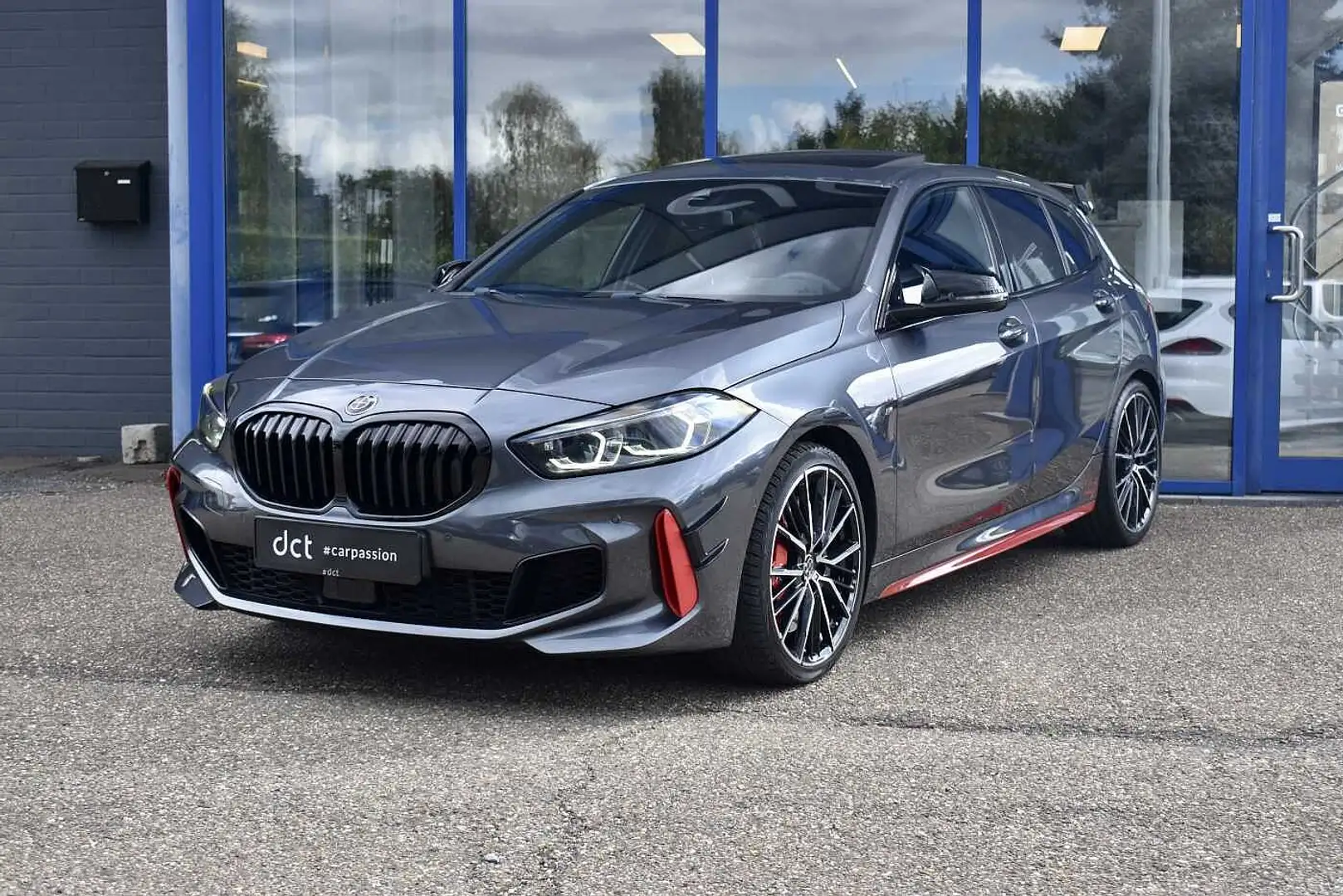 BMW 128 tiAS Pano Harman Kardon HUD ACC Mem. Seats Gris - 1
