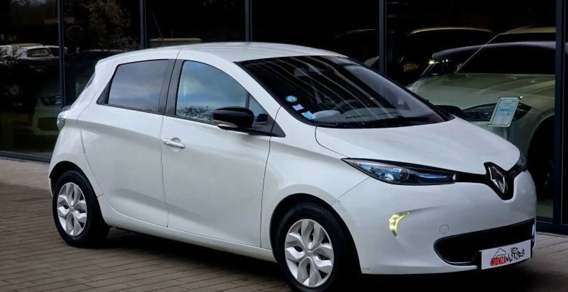 Renault ZOE ZEN CHARGE RAPIDE Blanc - 2