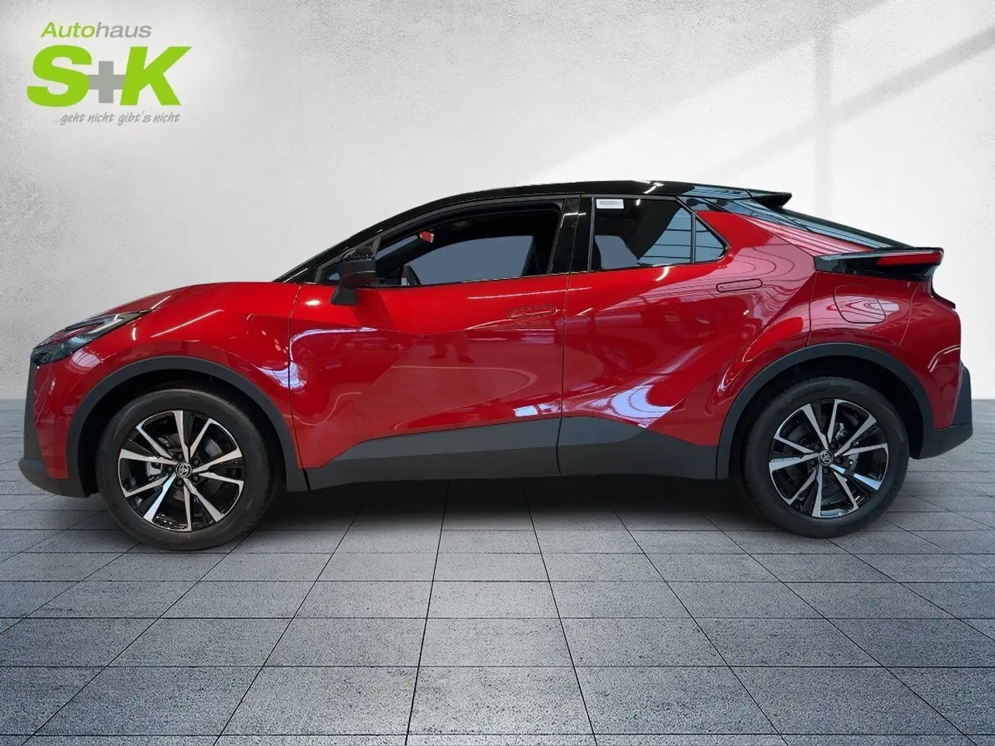 Toyota C-HR Toyota 1,8-l-Hybrid, 5-Türer, Teamplayer Rouge - 2