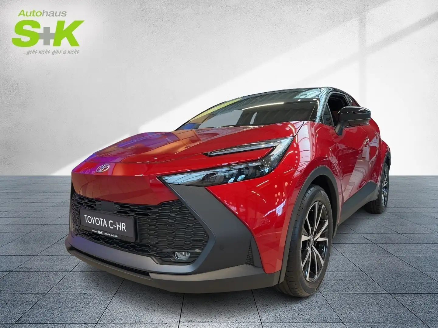 Toyota C-HR Toyota 1,8-l-Hybrid, 5-Türer, Teamplayer Rouge - 1
