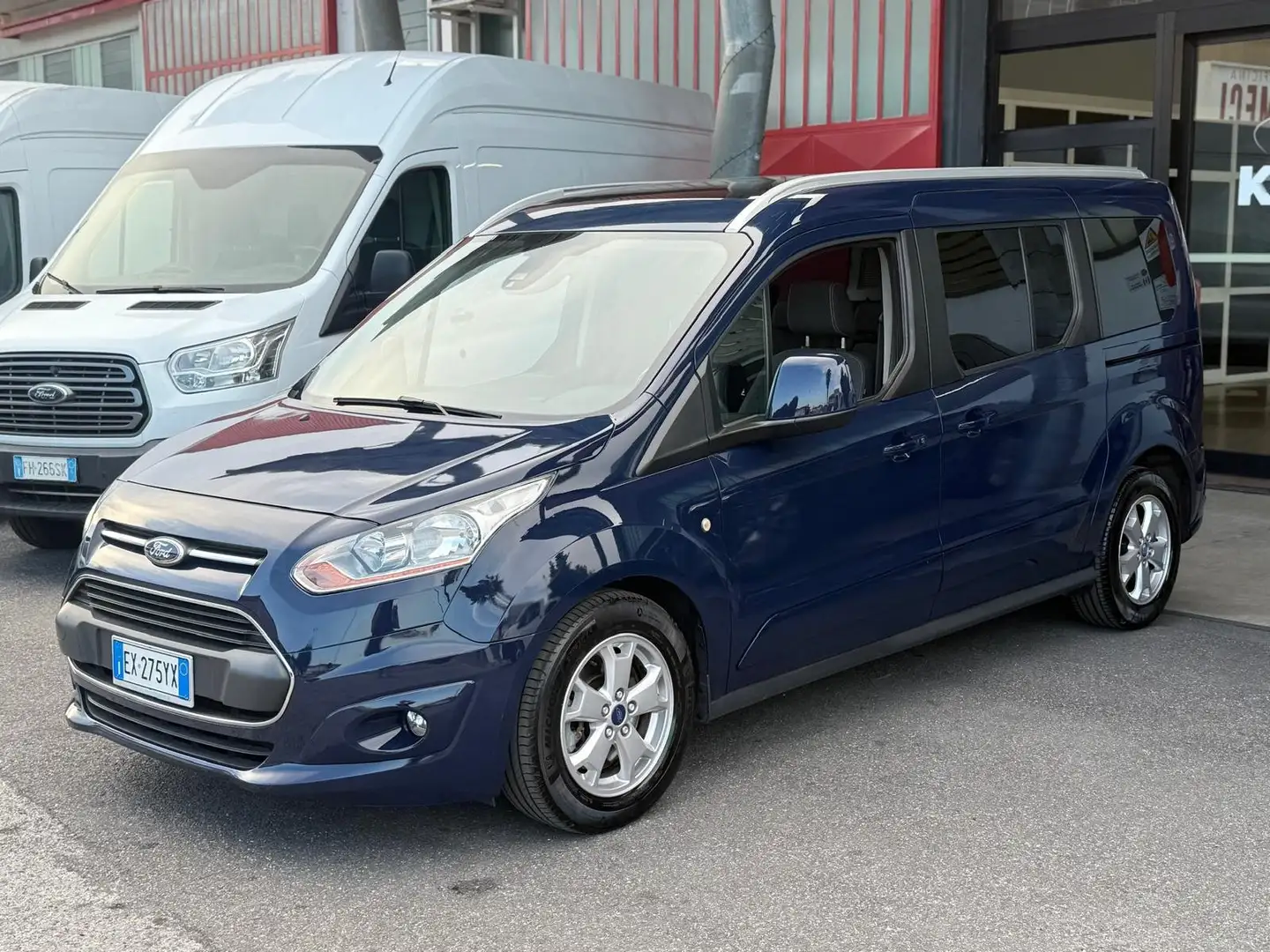Ford Tourneo Connect Tourneo Connect 1.6 TDCi Titanium MOTORE NUOVO Blu/Azzurro - 1