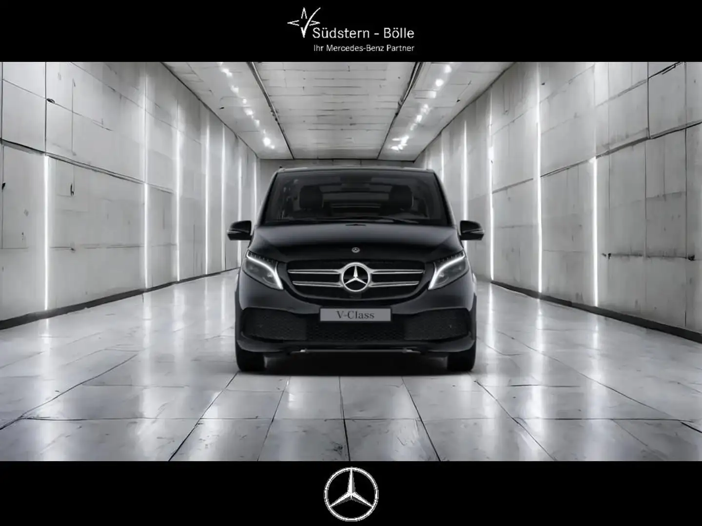 Mercedes-Benz V 300 EDITION XL+NAV+KAMERA+DISTRONIC+AHK+SPUR-P Noir - 2