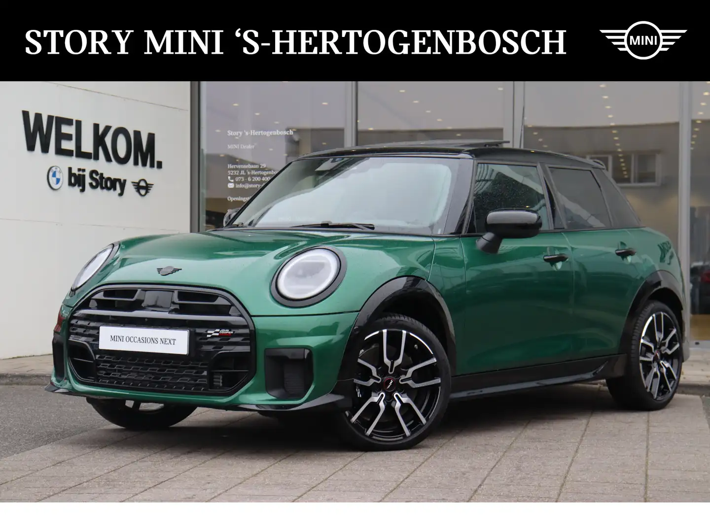 MINI Cooper C Hatchback Automaat / John Cooper Works / Pakket XL Verde - 1