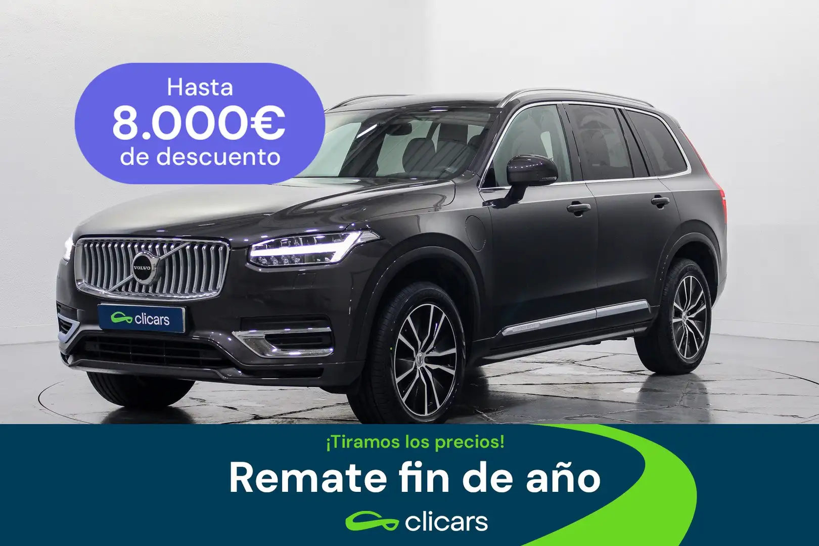 Volvo XC90 T8 Core AWD Aut. Gris - 1