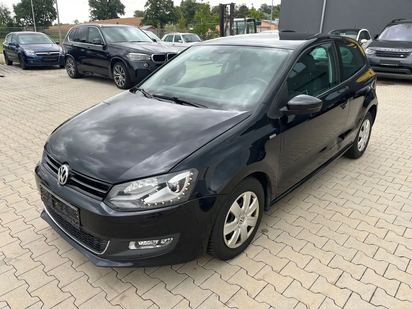Volkswagen Polo V Match 1.6TDI,Xenon,Teilleder,voll fahrb Zwart - 2