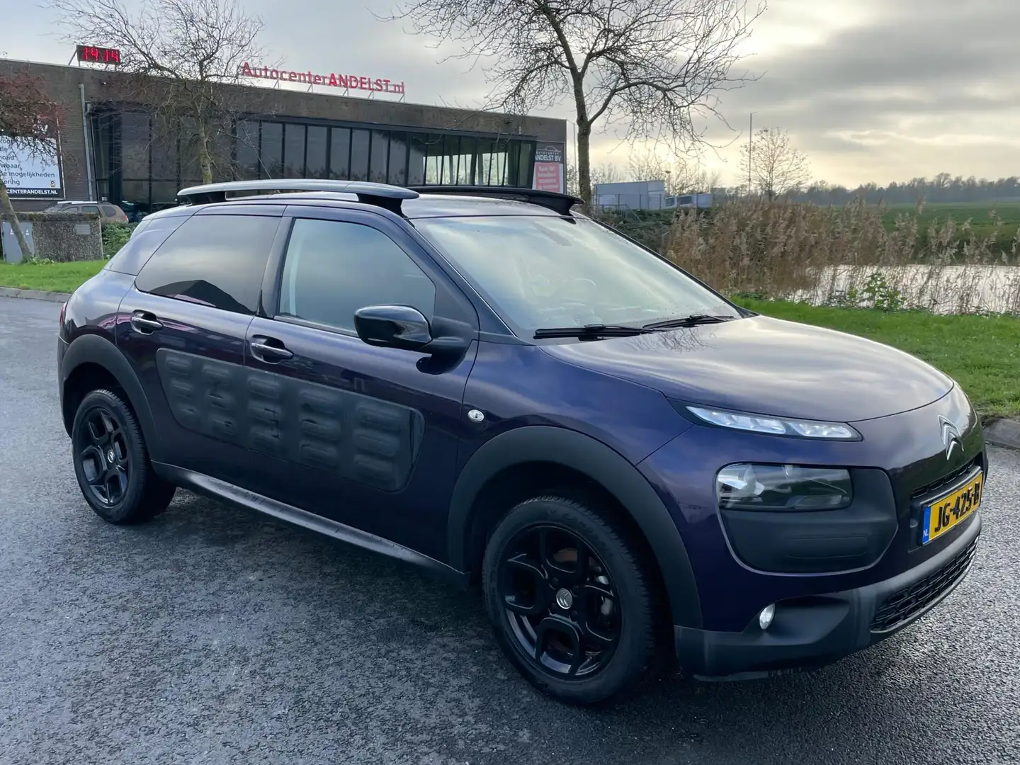 Citroen C4 Cactus 1.2 PureTech Shine, Cam, Navi, Cruise, Pdc, Climat Paars - 2