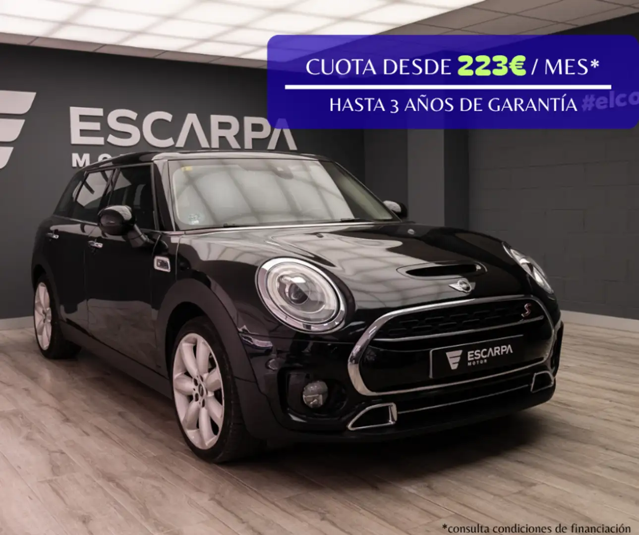 MINI Cooper SD Aut. Negro - 1