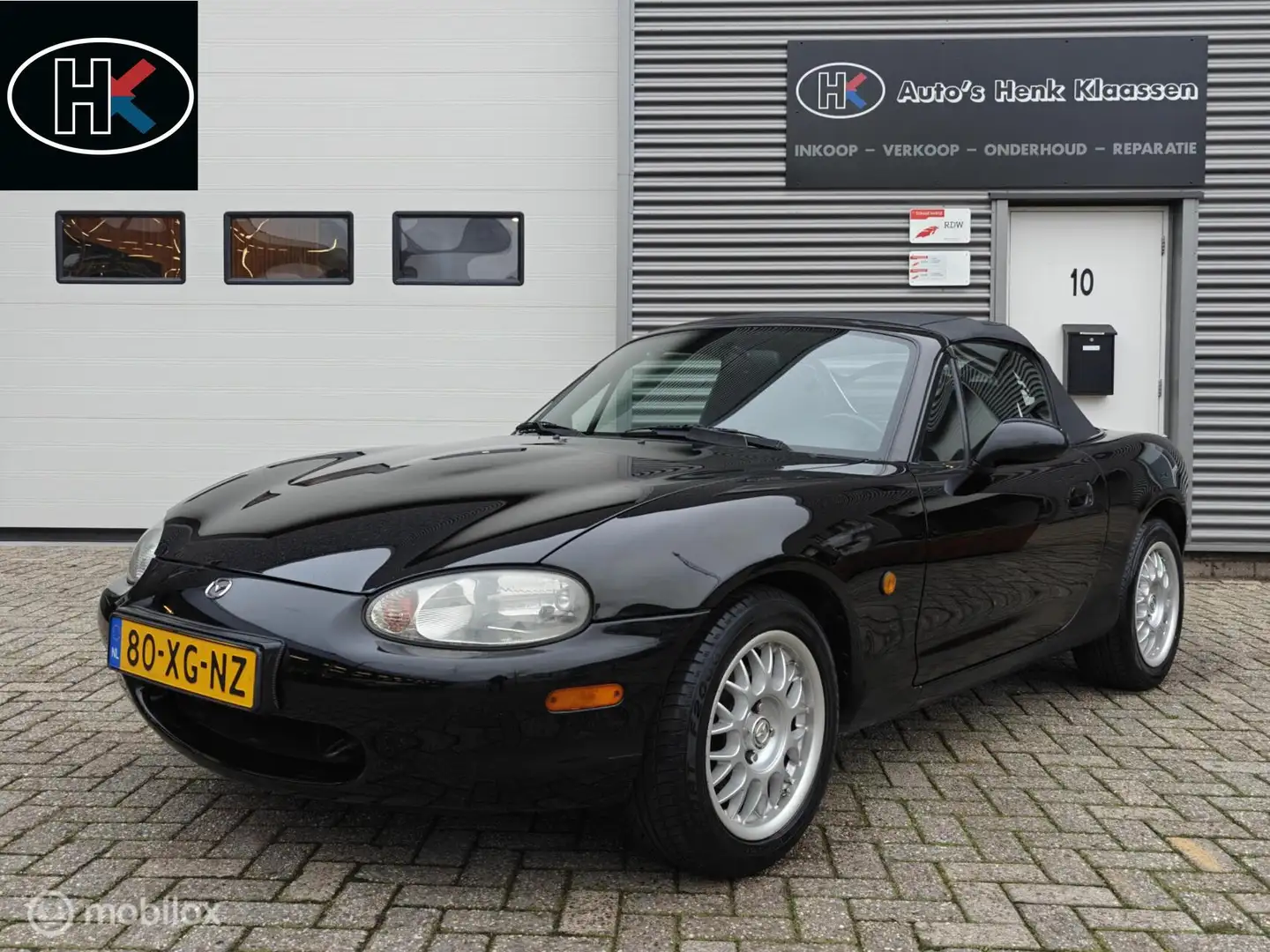 Mazda MX-5 1.6i Stuurb. El.ramen CDV igst LM keurige softtop Noir - 1