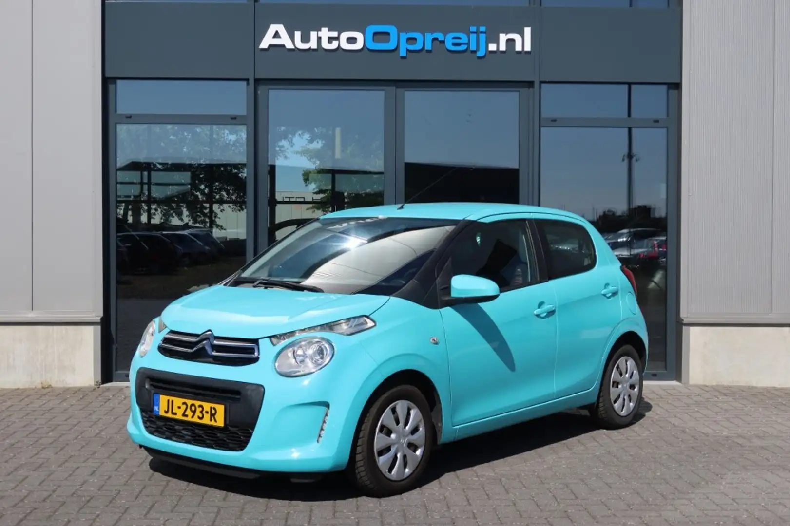 Citroen C1 1.0 E-VTi Selection 5drs. Airco, LIM, 1e eigenaar, Groen - 1