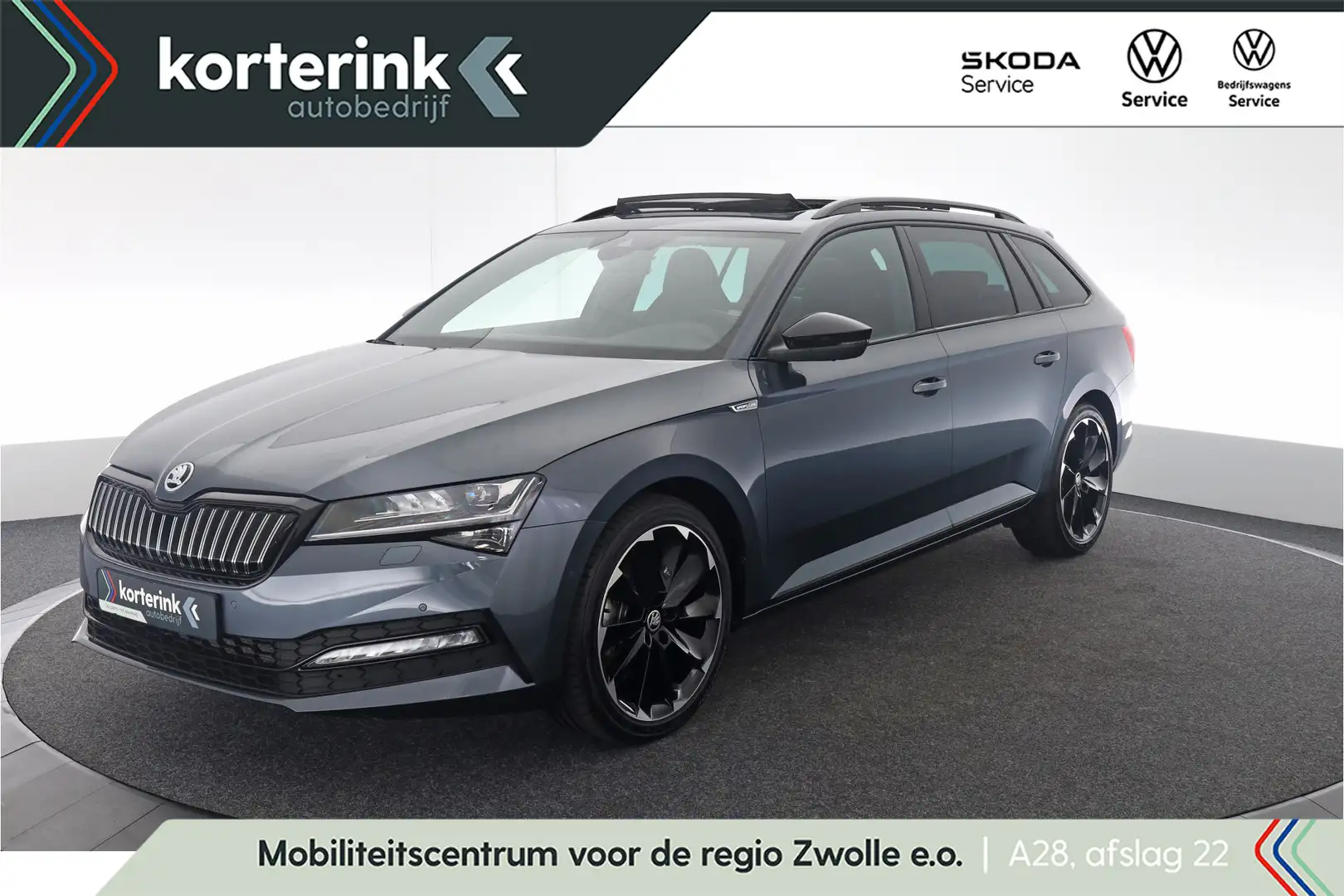 Skoda Superb Combi 1.4 TSI iV Sportline Business | SOH 97% | Pa Grijs - 1