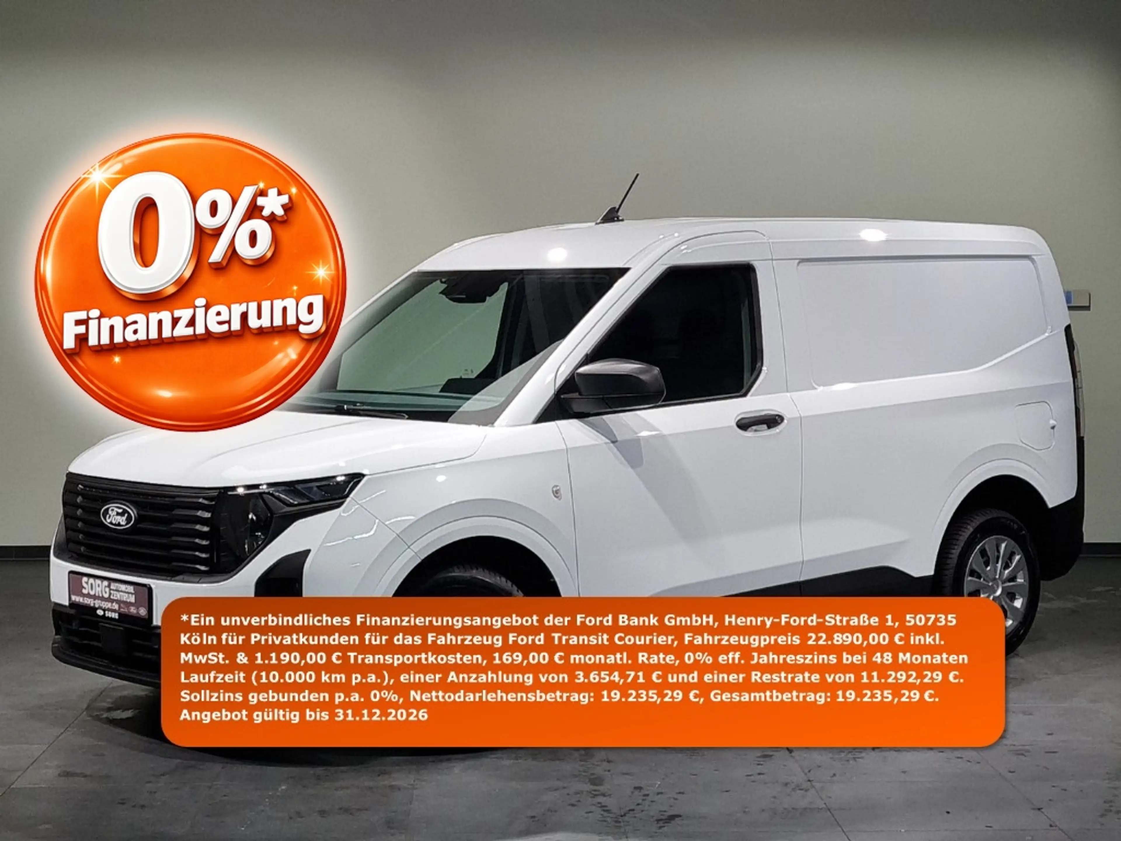 Ford Transit Courier Trend Kasten-LKW EcoBoost "GJR" — photo 13