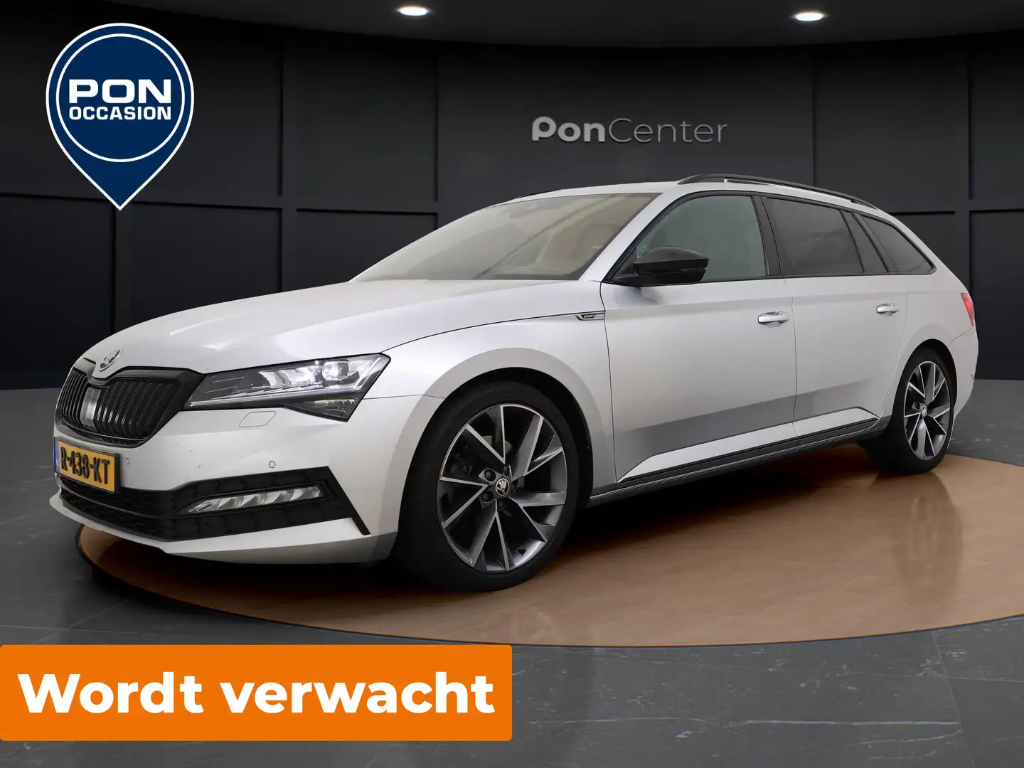 Skoda Superb Combi 1.5 TSI 150 PK DSG Sportline Business | WORD Grijs - 1