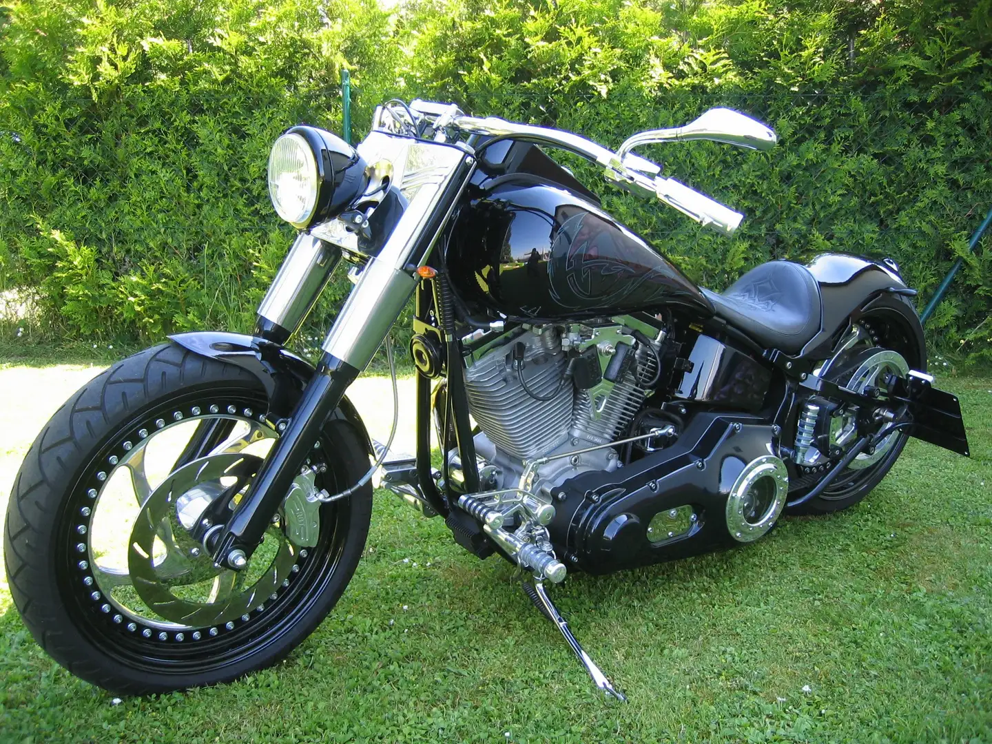 Harley-Davidson Fat Boy Schwarz - 1