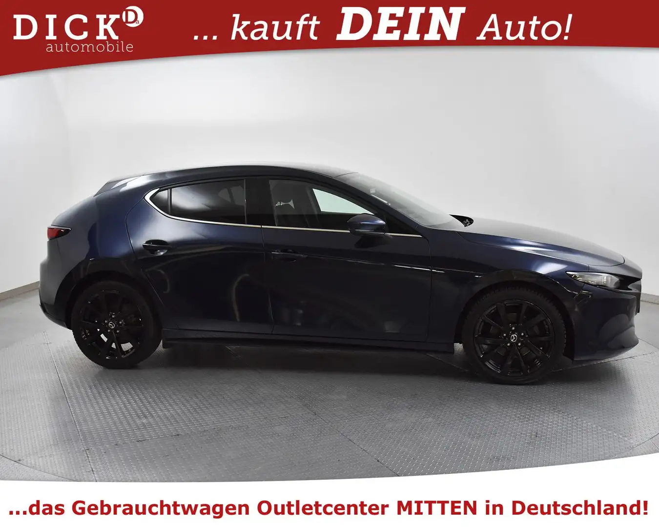Mazda 3 2.0 Select DESIGN+HEADUP+360°+LED+ACC+NAVI+18" Blau - 2
