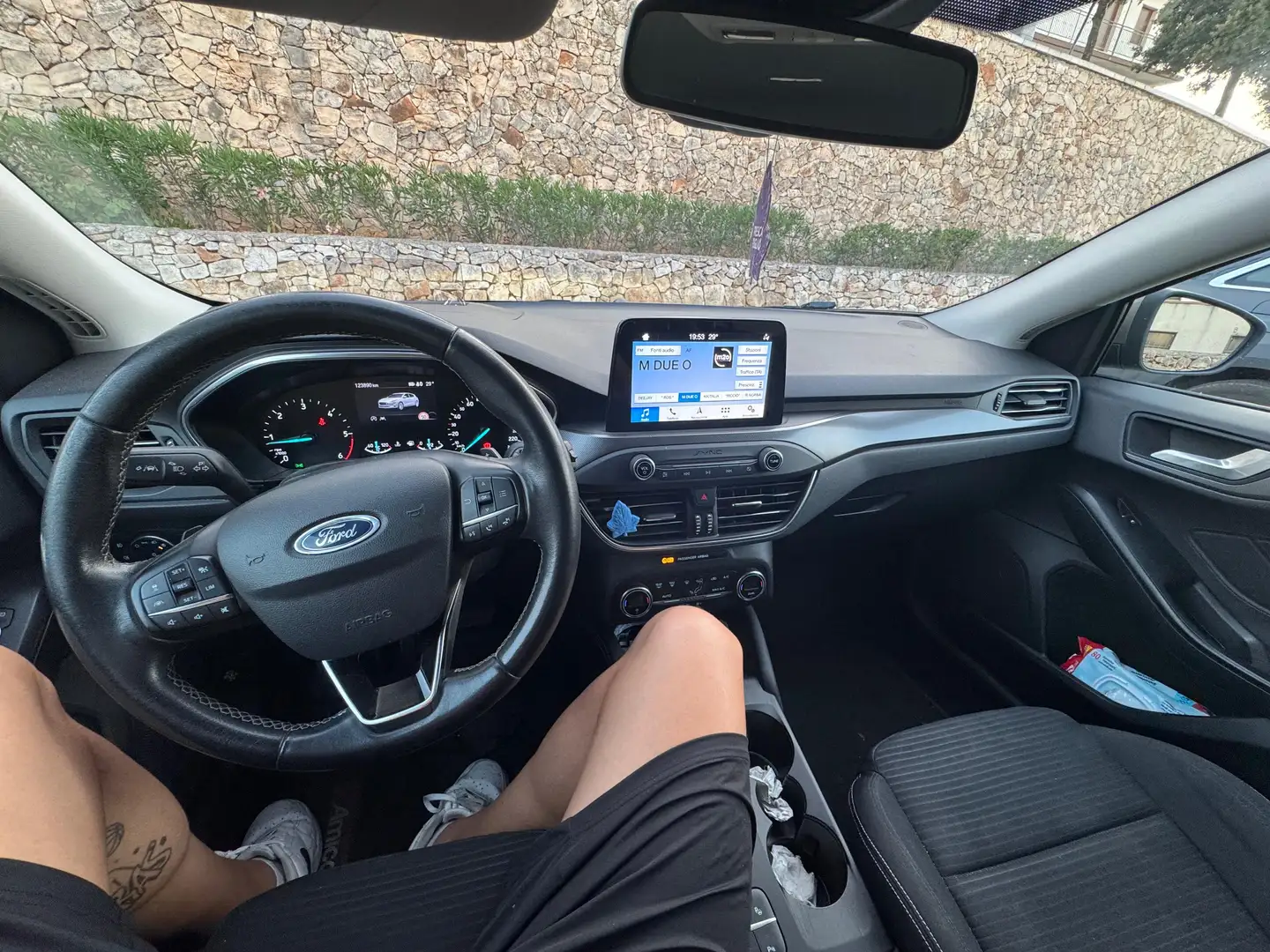 Ford Focus Focus 1.5 ecoblue Titanium 120cv auto Grigio - 2