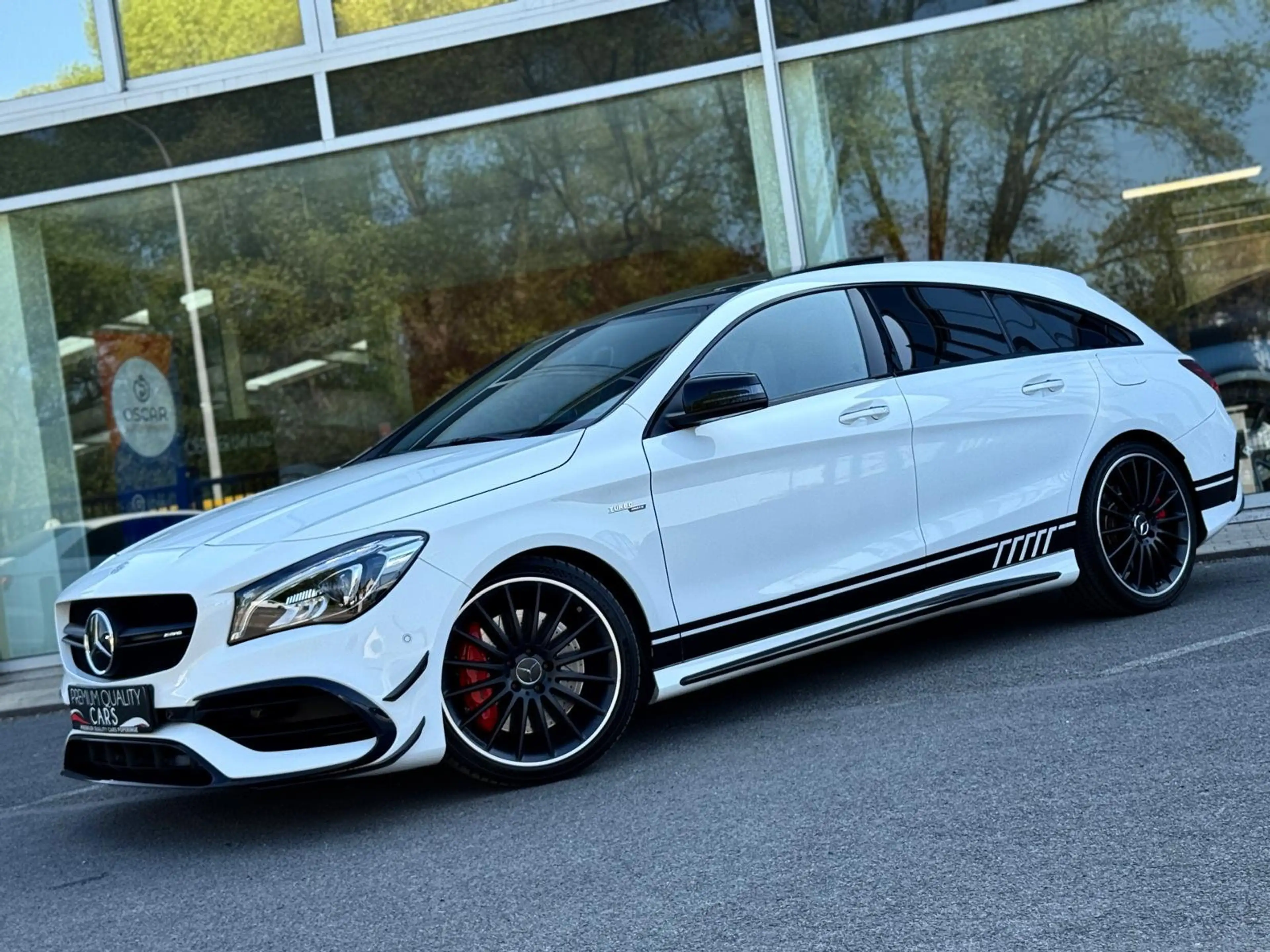Mercedes-Benz CLA 45 AMG 4-MATIC / AERO PACK / MEMORY SEATS / 2018 / EXHAUS — photo 3