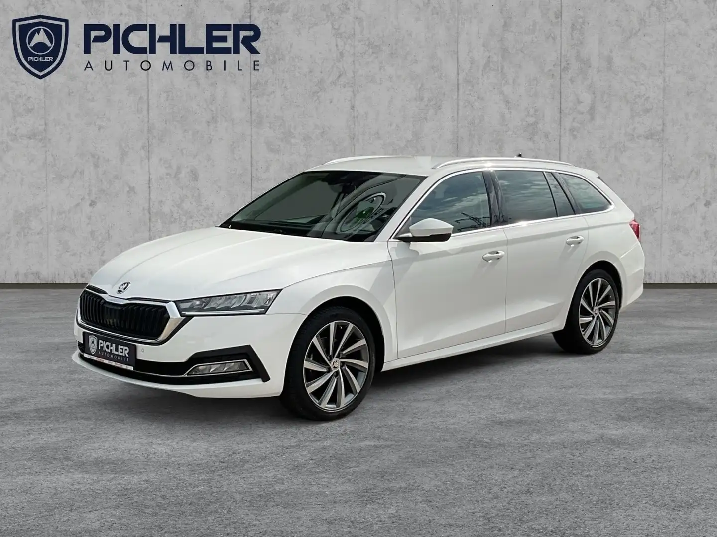 Skoda Octavia Premium TDI Blanc - 1