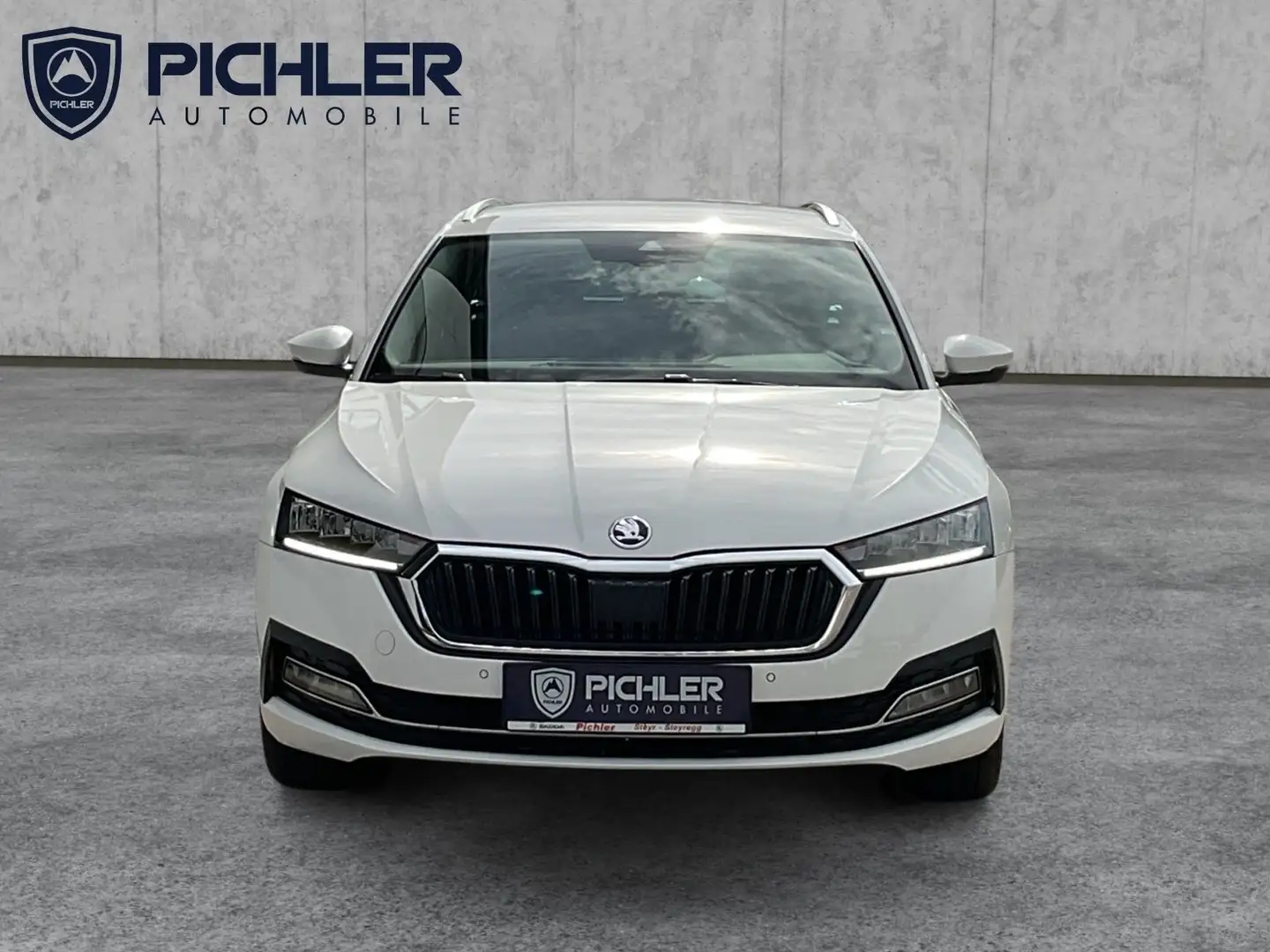 Skoda Octavia Premium TDI Weiß - 2