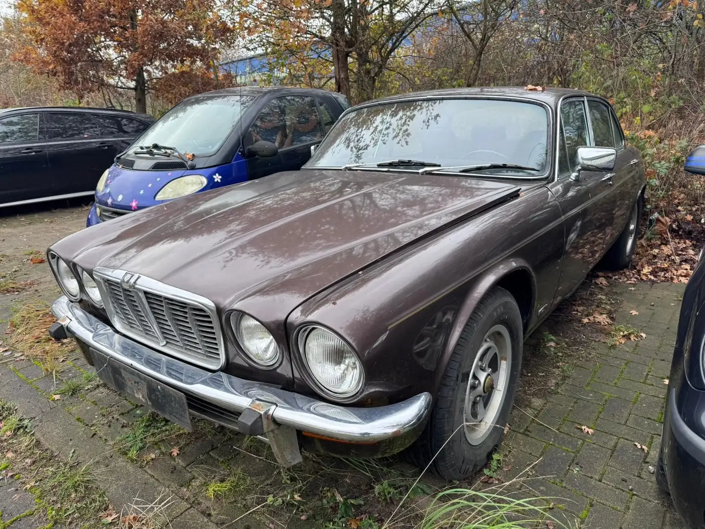 Jaguar XJ6 4.2 Leder Klima Sihzg Restaurationsobjekt Braun - 1