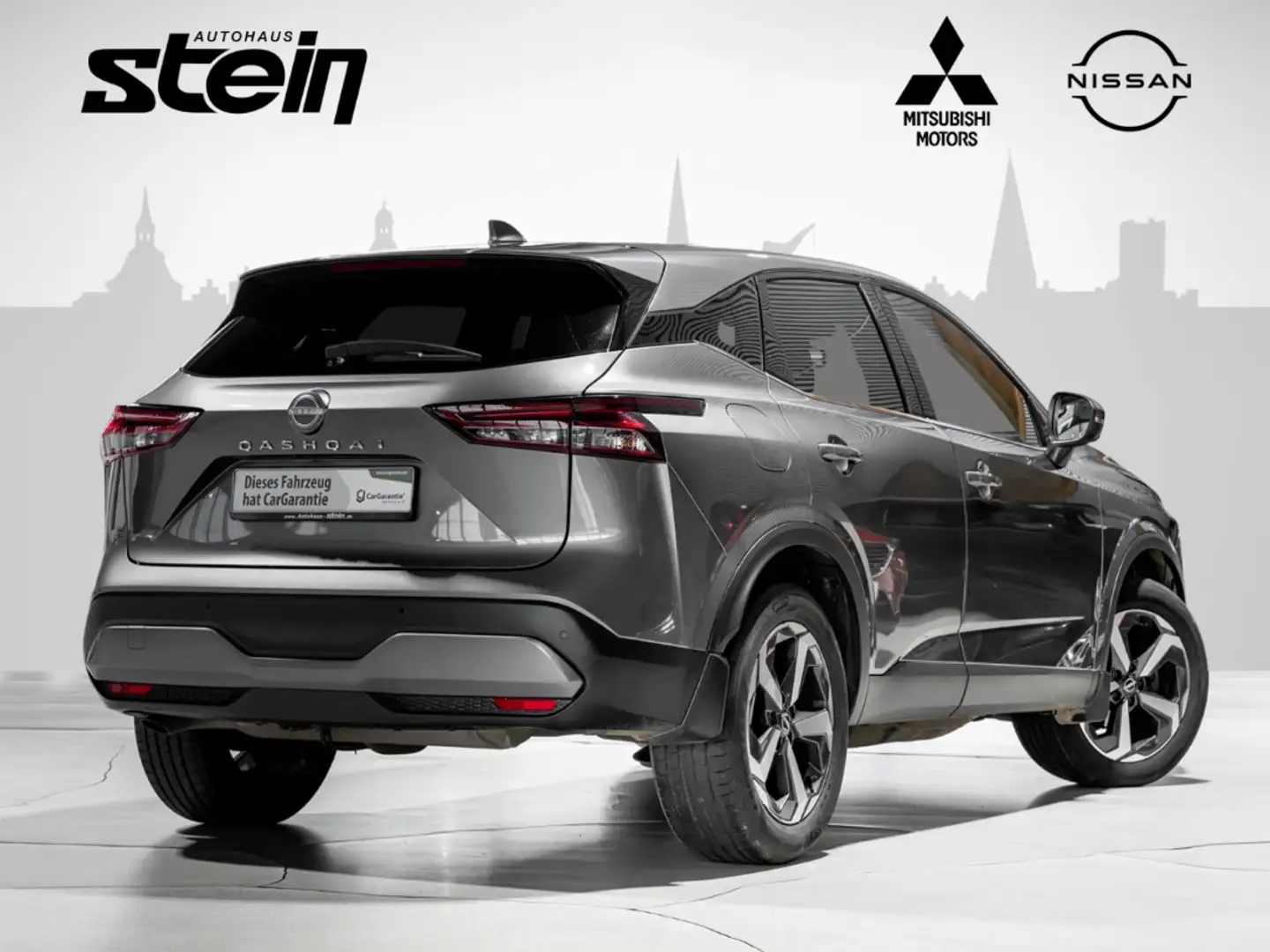 Nissan Qashqai MHEV N-Connecta AHK Navi 360 Kamera El. Heckklapp Grau - 2