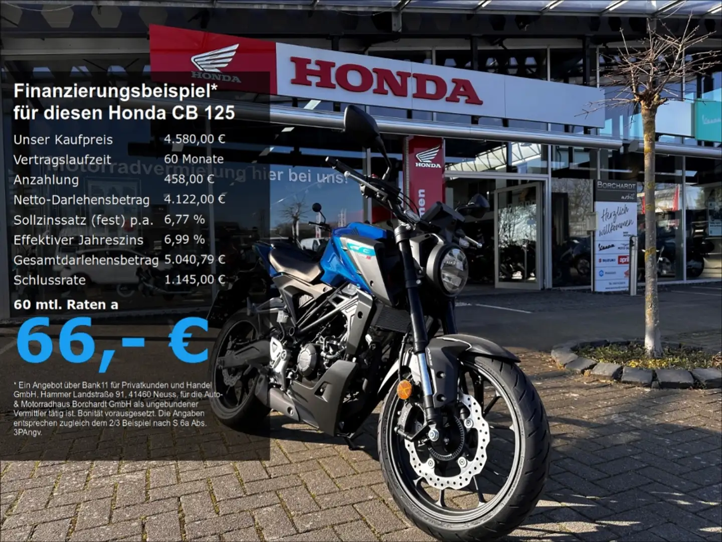 Honda CB 125 *R*Mod.2025*Sofort Verfügbar*6Jahre Garantie* Azul - 1