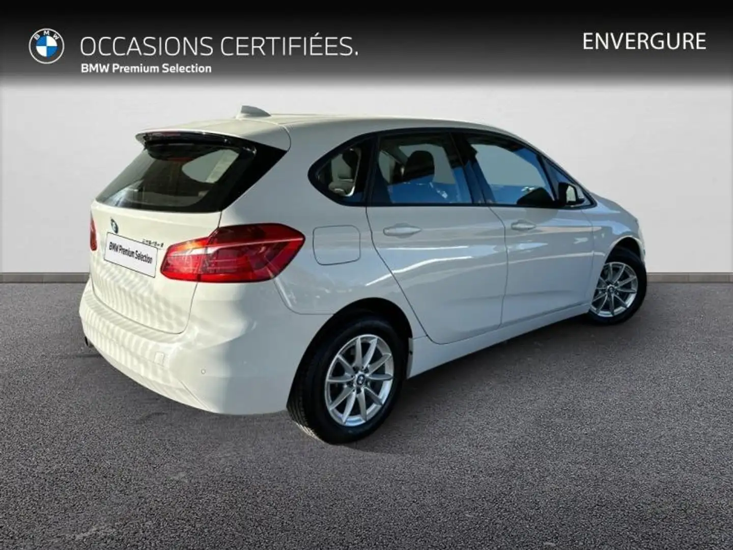 BMW 214 214d 95ch Business Blanc - 2