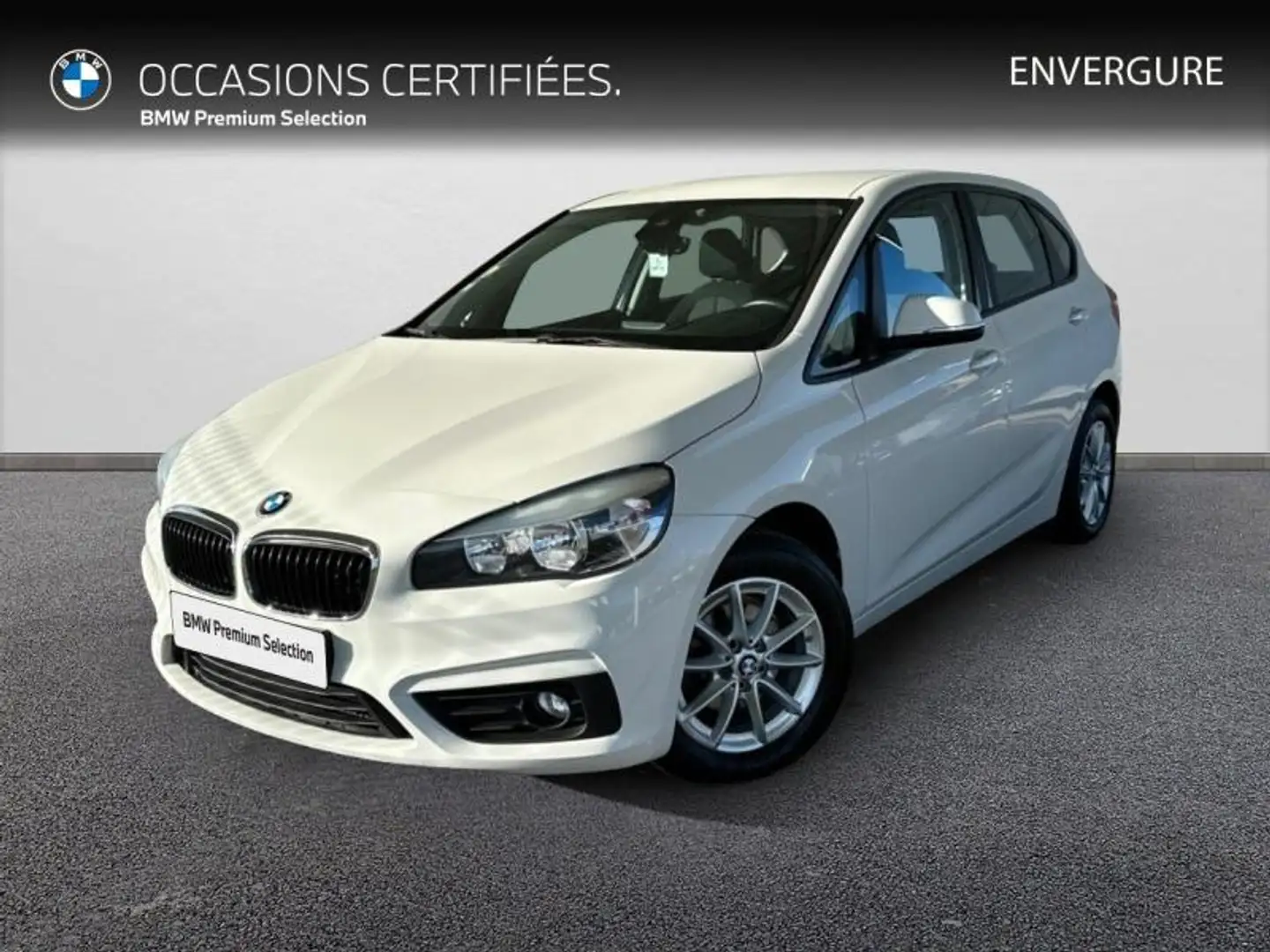 BMW 214 214d 95ch Business Blanc - 1
