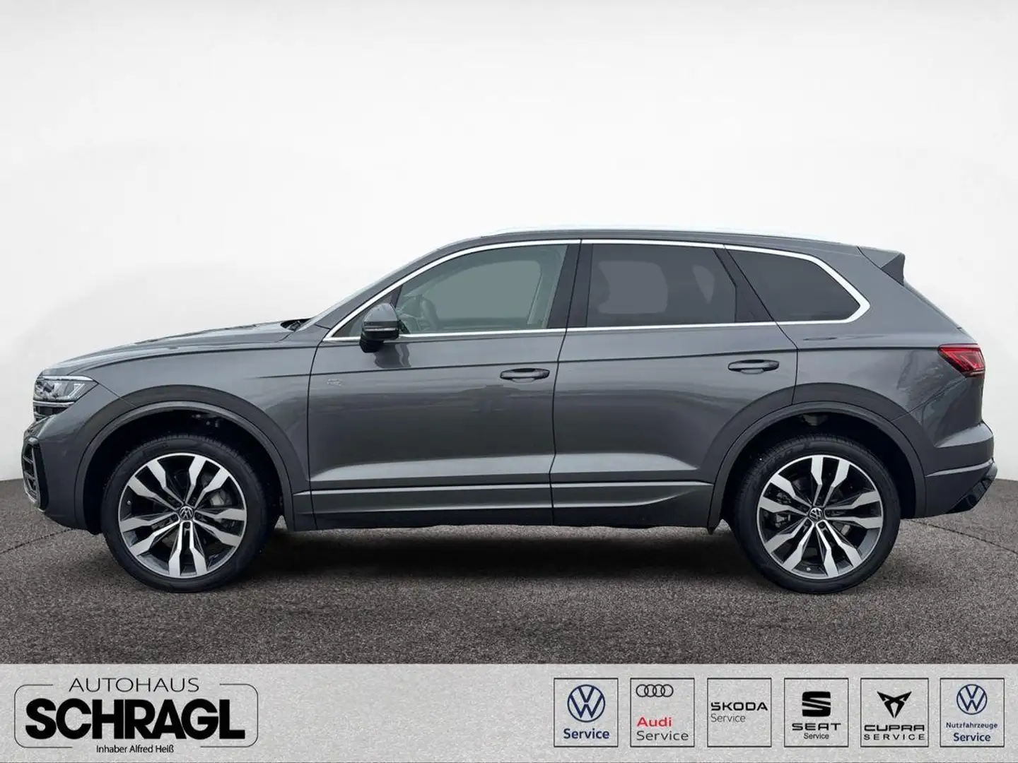 Volkswagen Touareg 3.0 V6 TDI 4MOTION R-LINE+AHK+LUFT+PANO Grigio - 2