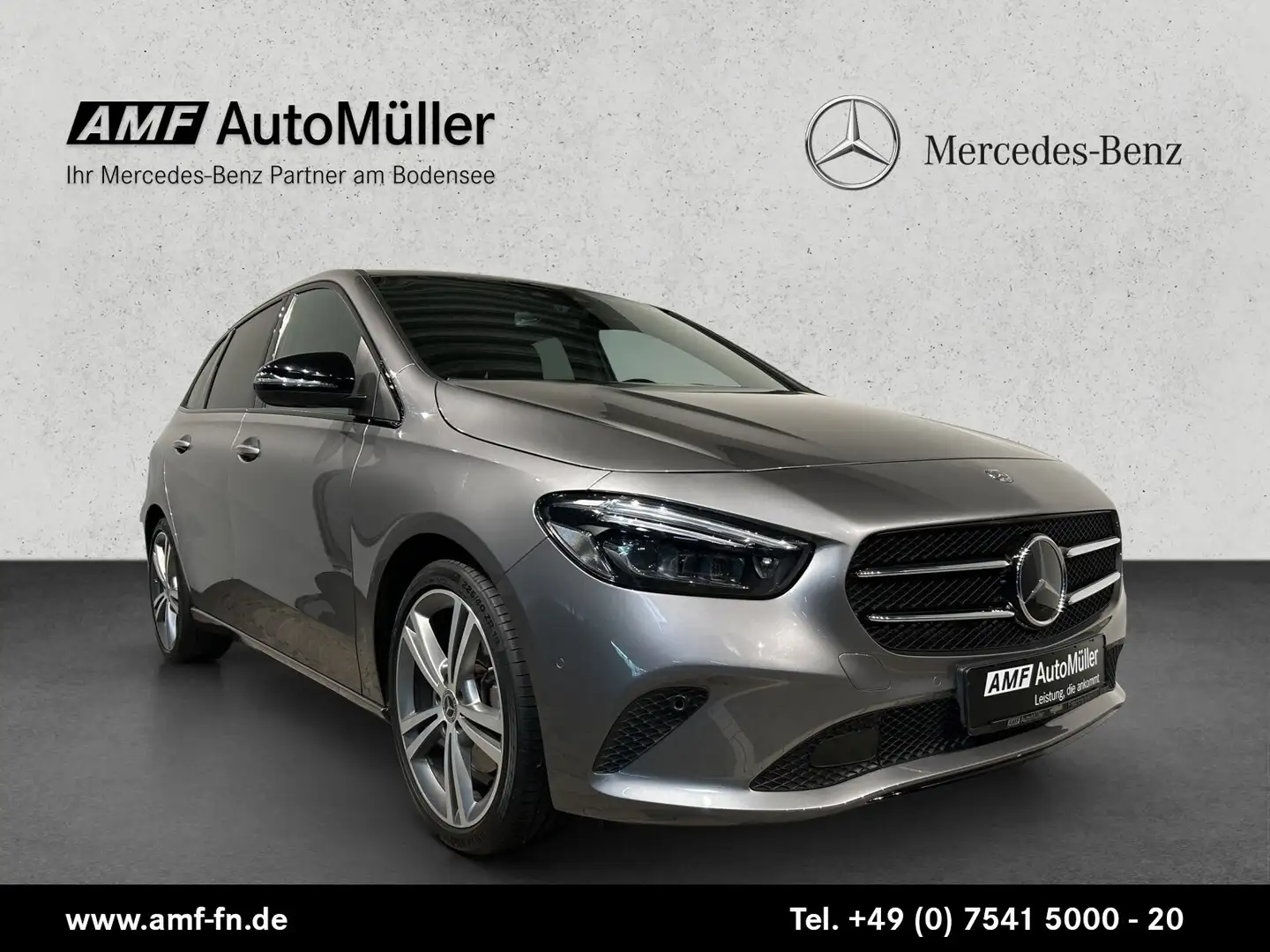 Mercedes-Benz B 220 B 220d PROGRESSIVE AHK LED DISTRO NIGHT RFK LM19 Grijs - 2