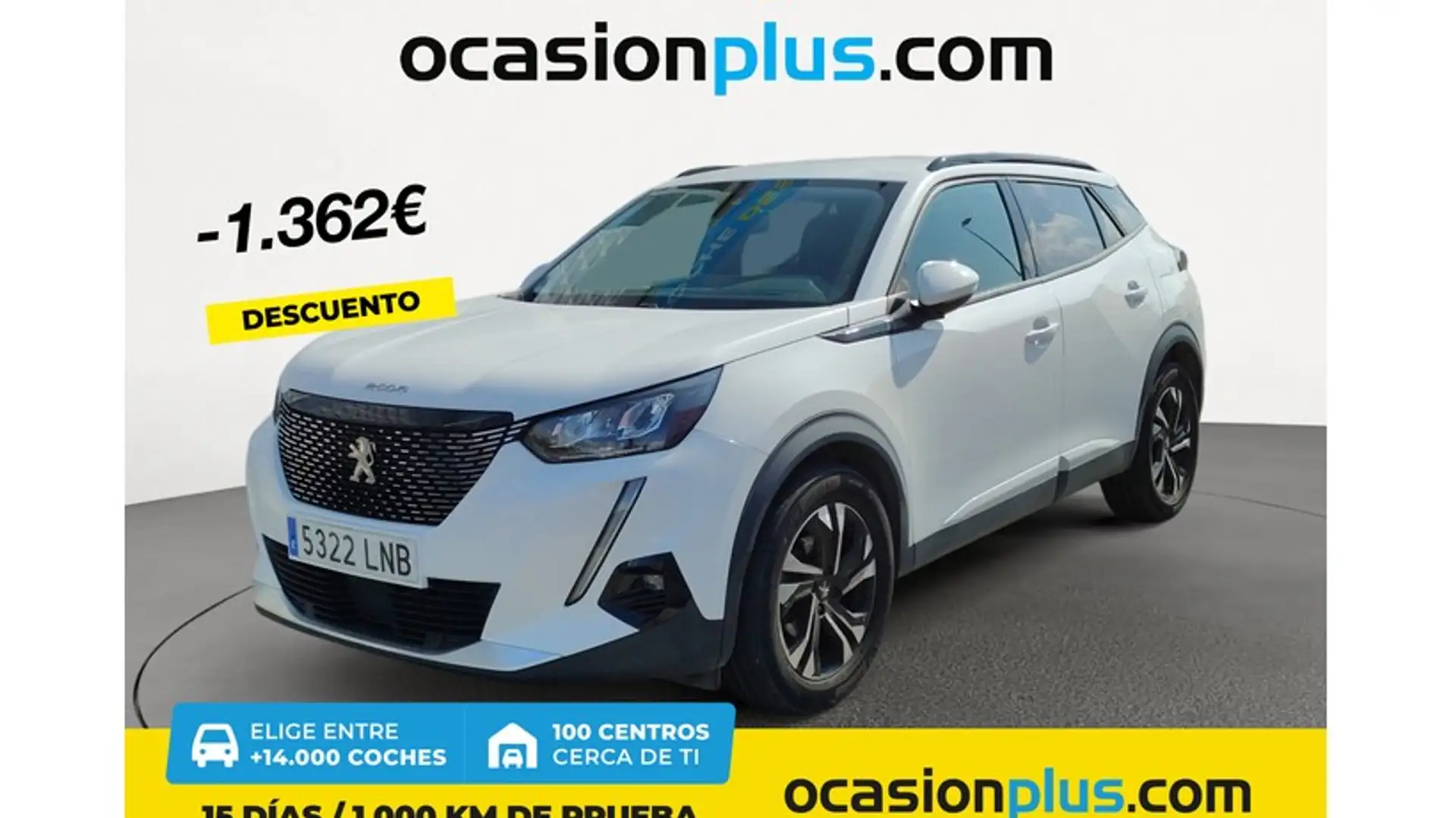 Peugeot 2008 1.2 PureTech S&S Allure Pack 100 Weiß - 1