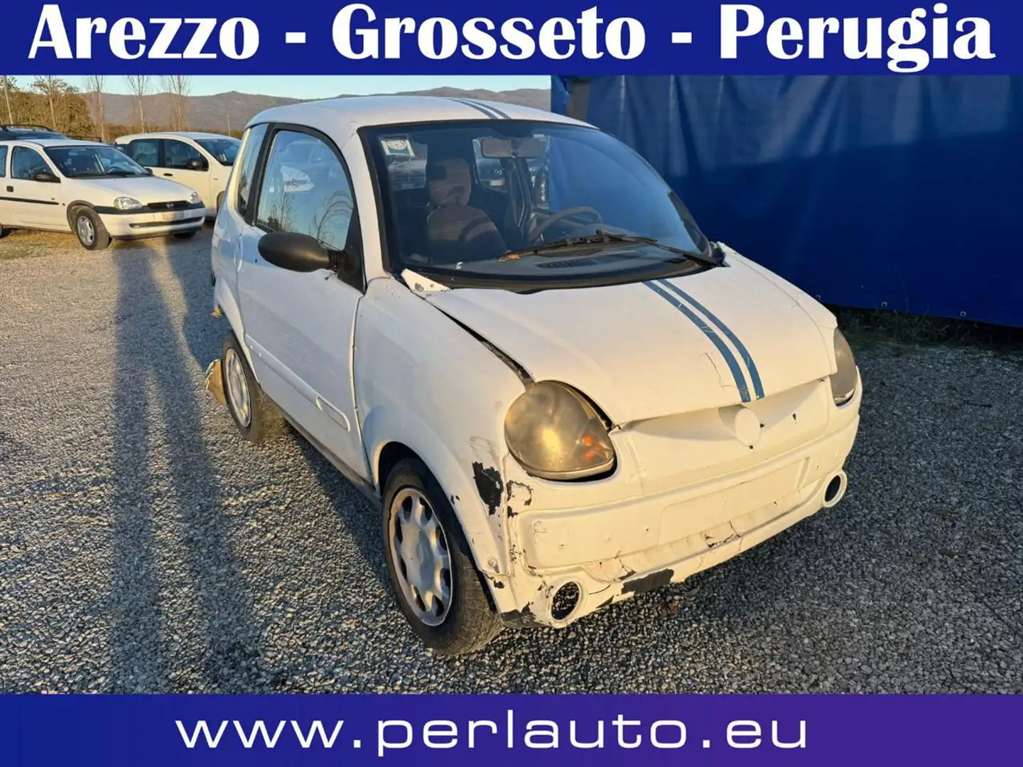 Aixam Mega K 34V BE NON MARCIANTE Bianco - 1