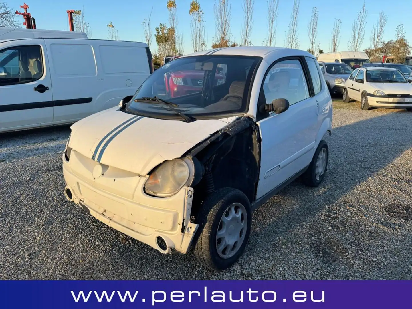 Aixam Mega K 34V BE NON MARCIANTE Bianco - 2