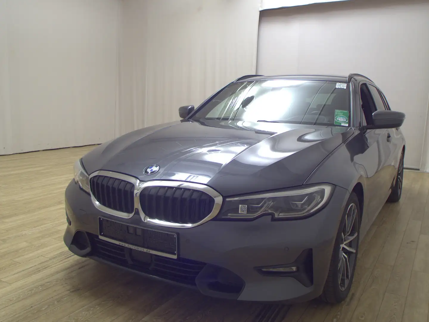 BMW 320 dA Touring Sport-Line Navi HuD Laser H-K AHK Gris - 2