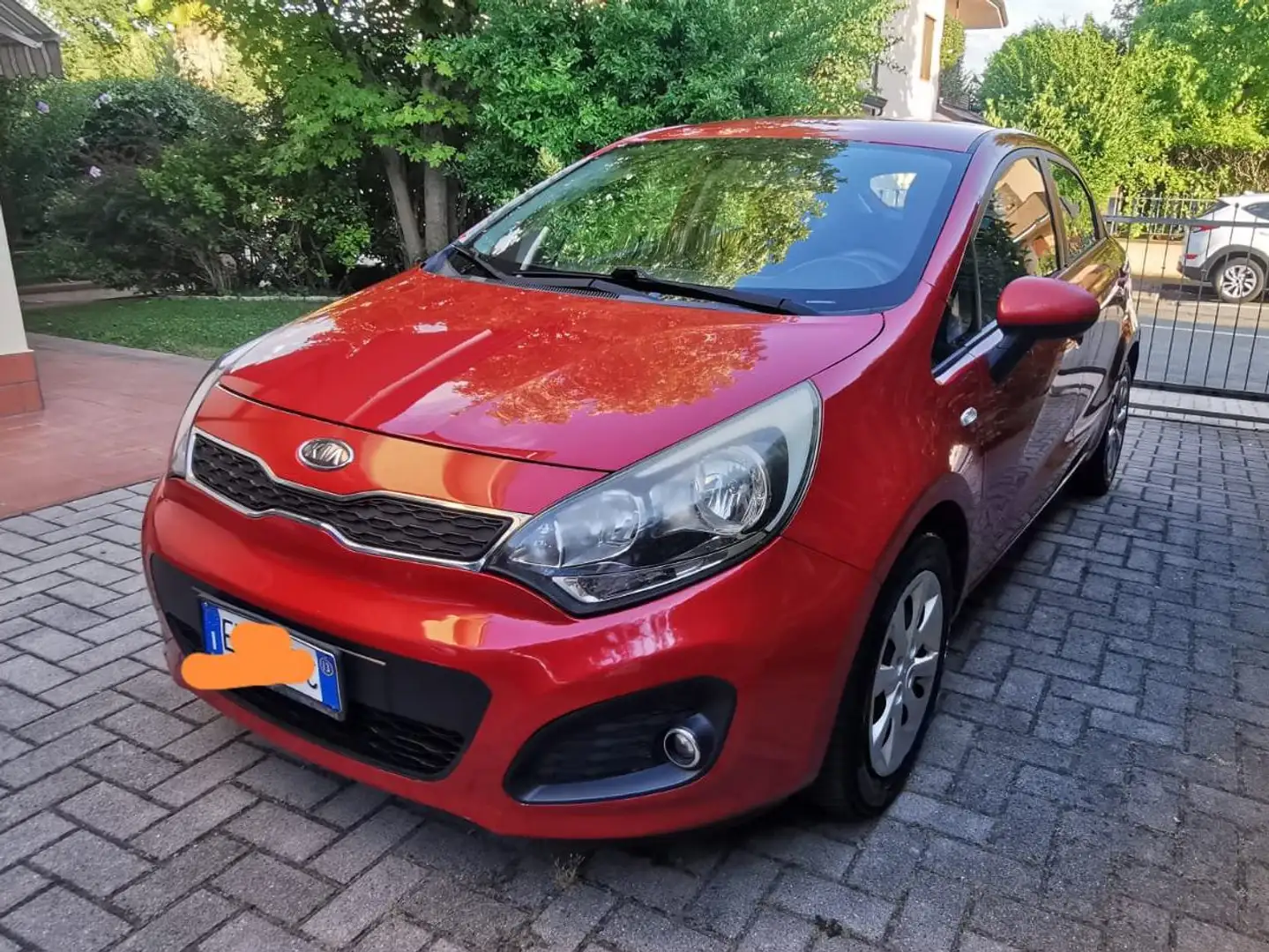 Kia Rio Rio III 2011 5p 1.1 crdi EX Ideale per ricambi Rosso - 1