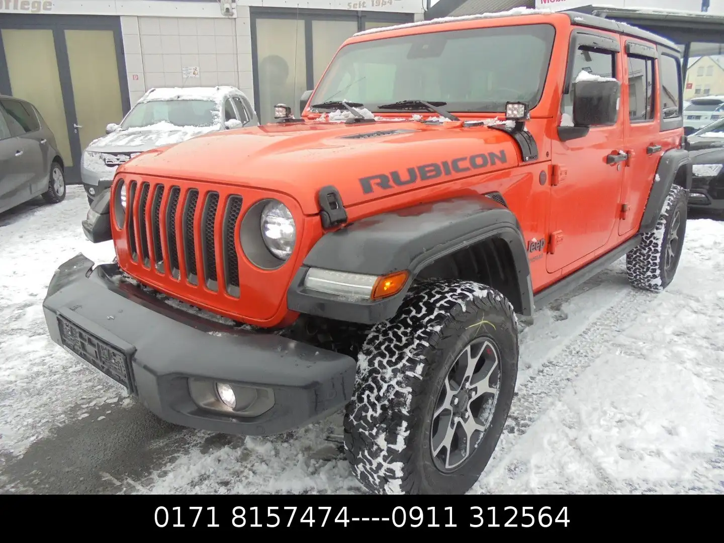 Jeep Wrangler Unlimited Rubicon 1.Hand Orange - 1