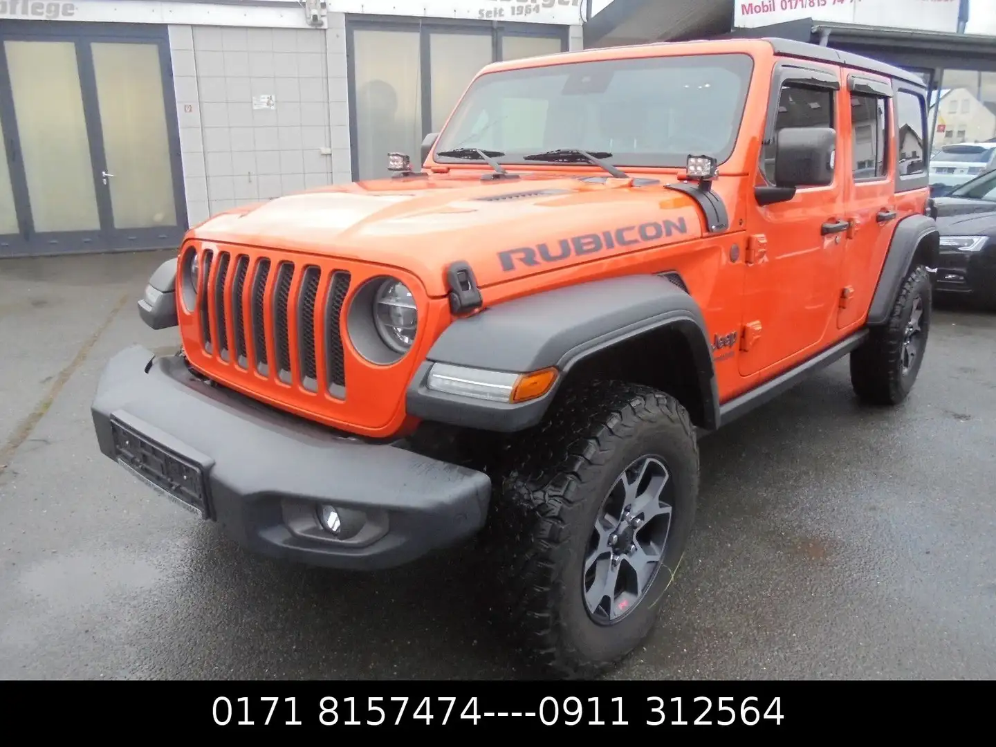Jeep Wrangler Unlimited Rubicon 1.Hand Orange - 1