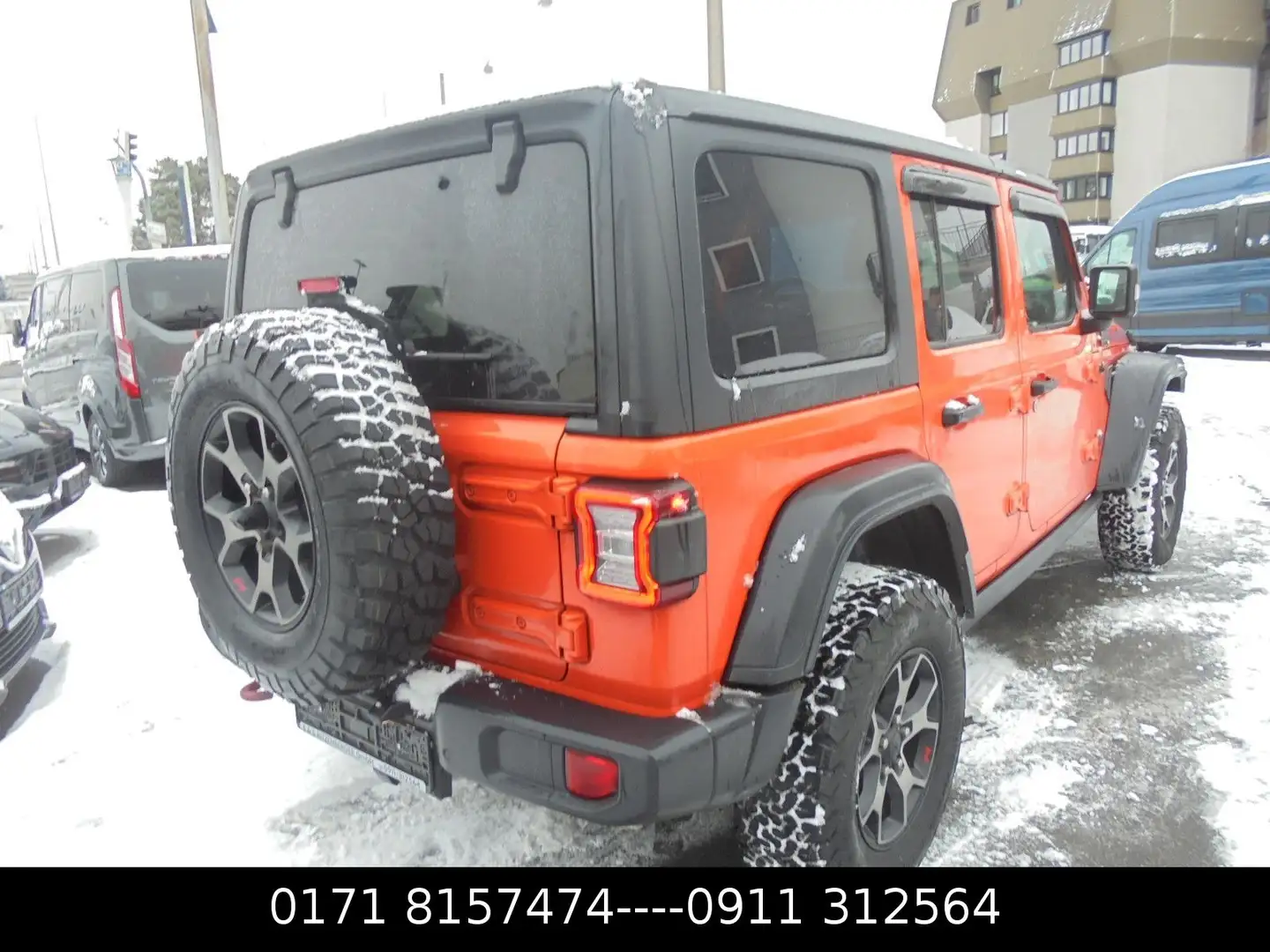 Jeep Wrangler Unlimited Rubicon 1.Hand Orange - 2