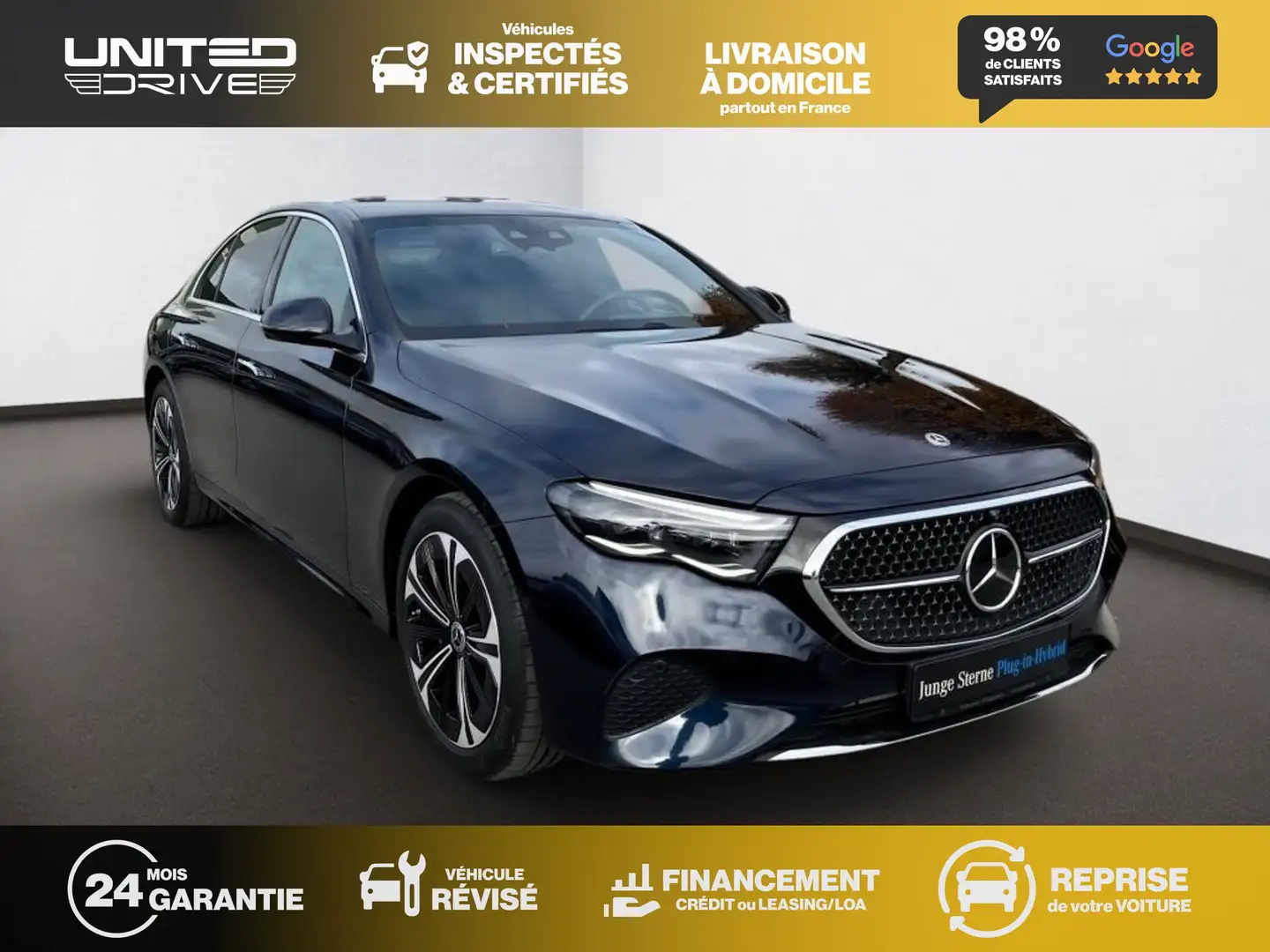 Mercedes-Benz E 300 de Hybrid 9G-Tronic Avantgarde 197CV Bleu - 1